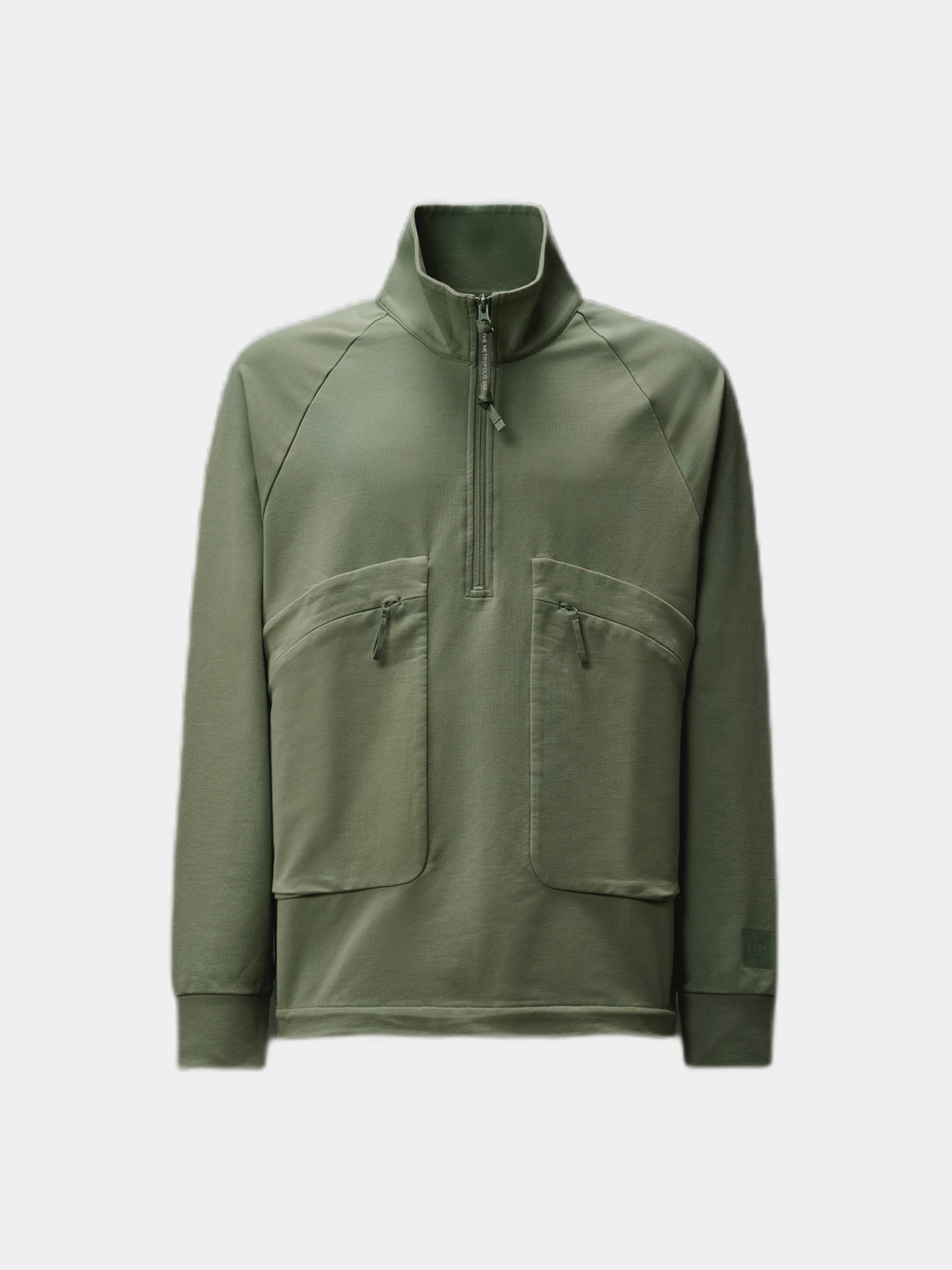 Халф-зип C.P. Company Diagonal Raised Sea Spray