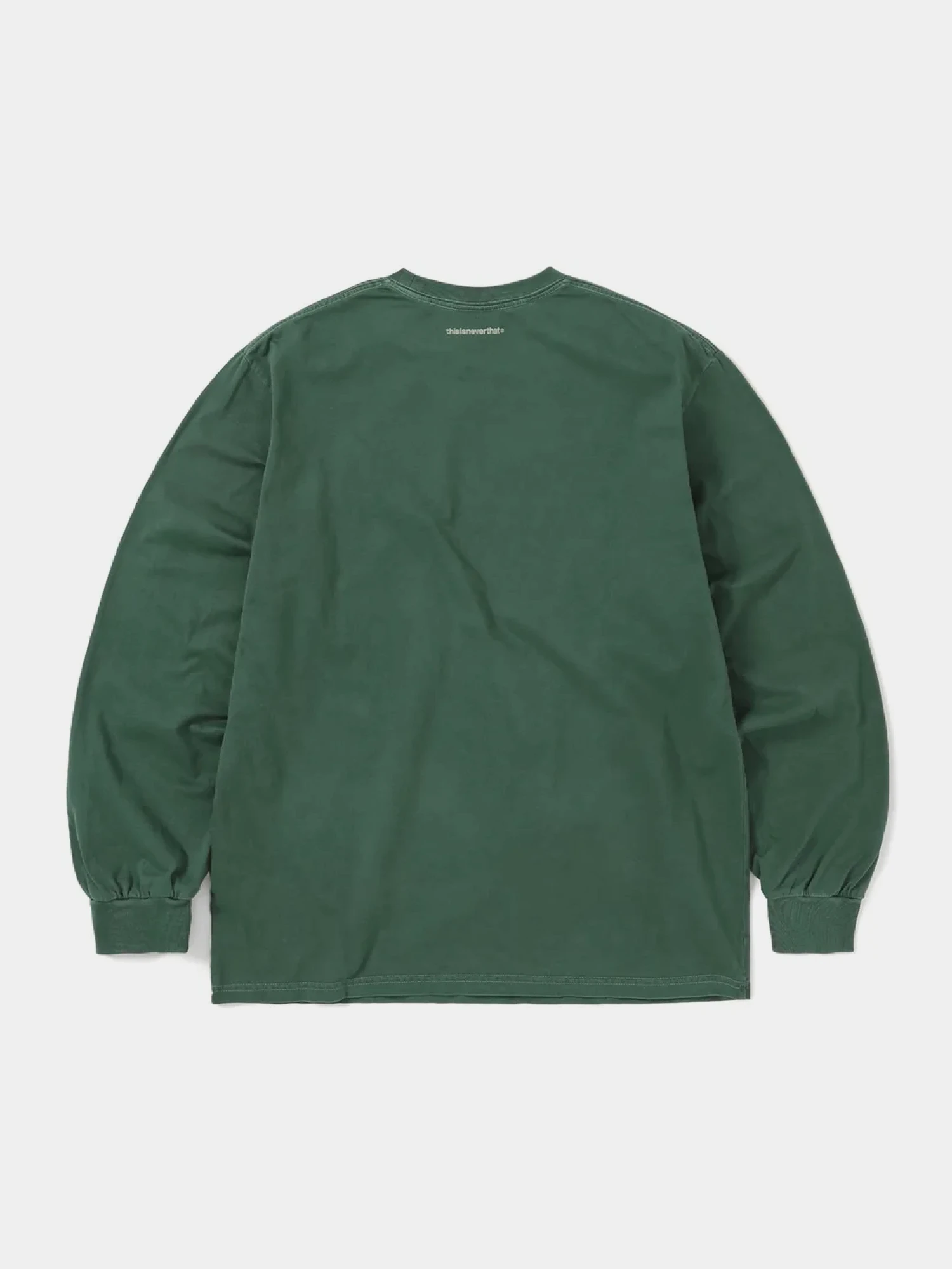 Лонгслив thisisneverthat T-Logo L/S Tee Blue Green