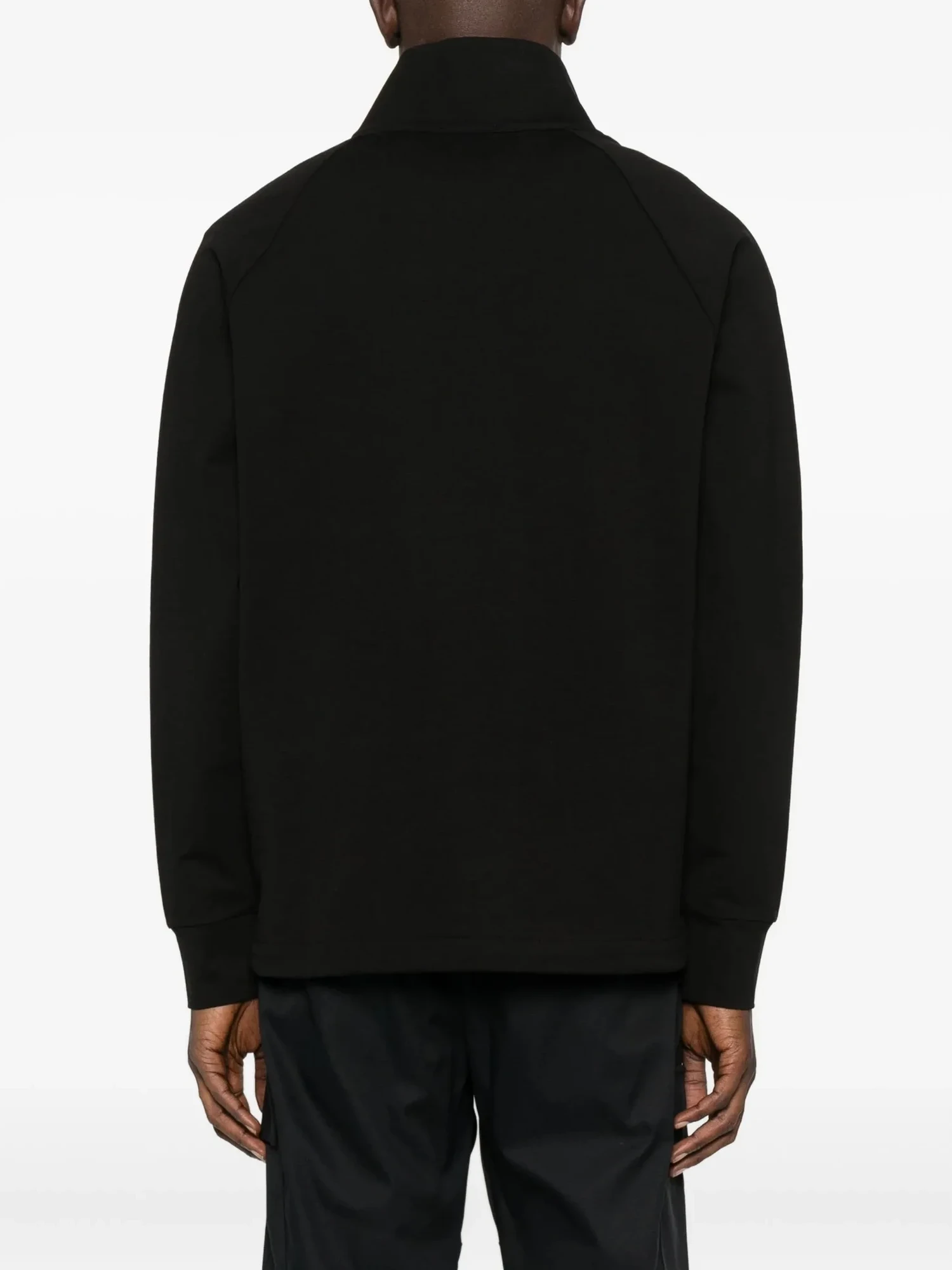 Халф-зип C.P. Company Diagonal Raised Black