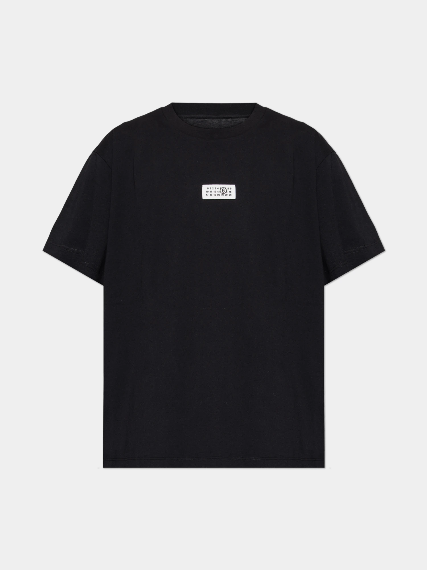 Футболка MM6 Maison Margiela Numeric Cotton Black