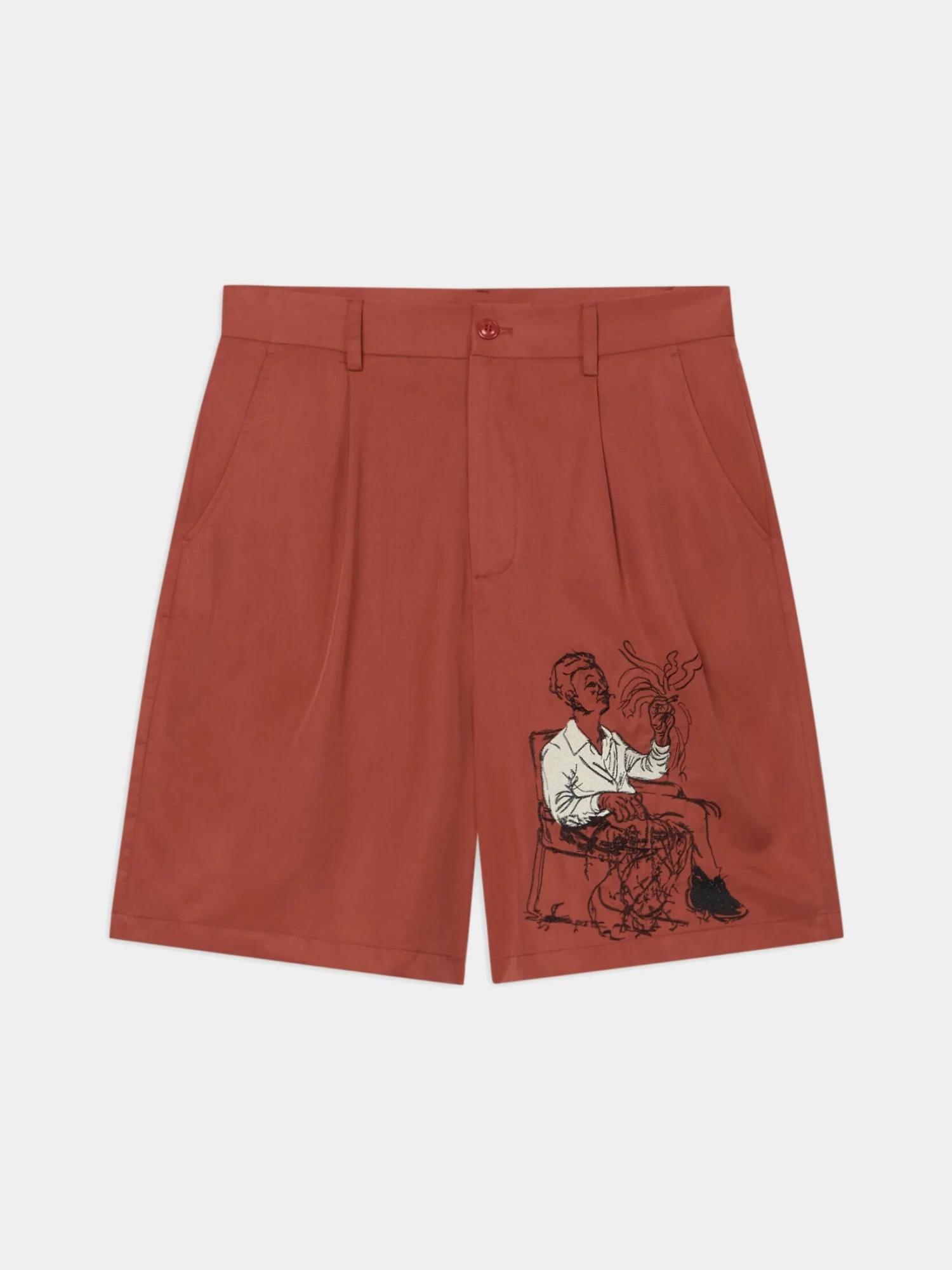 Шорты KidSuper Technicolor Dreams Lycra Bermudas Red