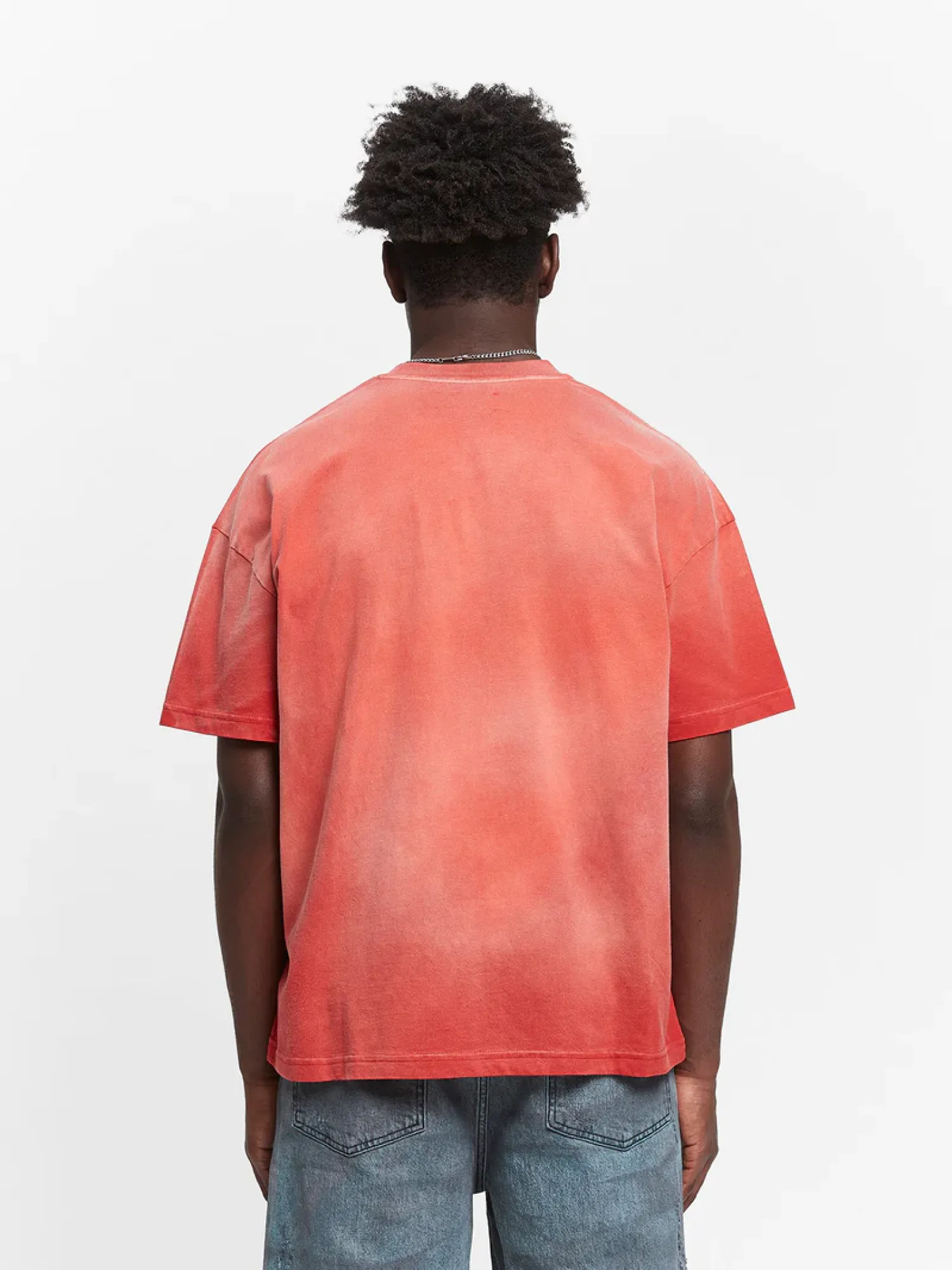 Футболка RETERNITY University Heavy Bleached Red