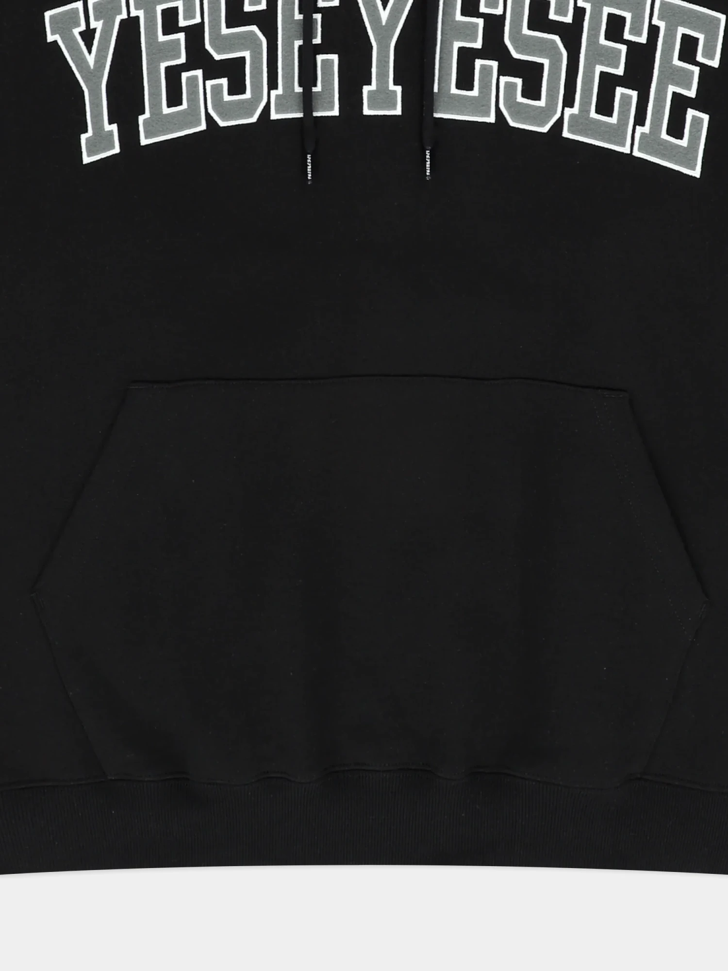 Худи YESEYESEE Arch Logo Hoodie Black