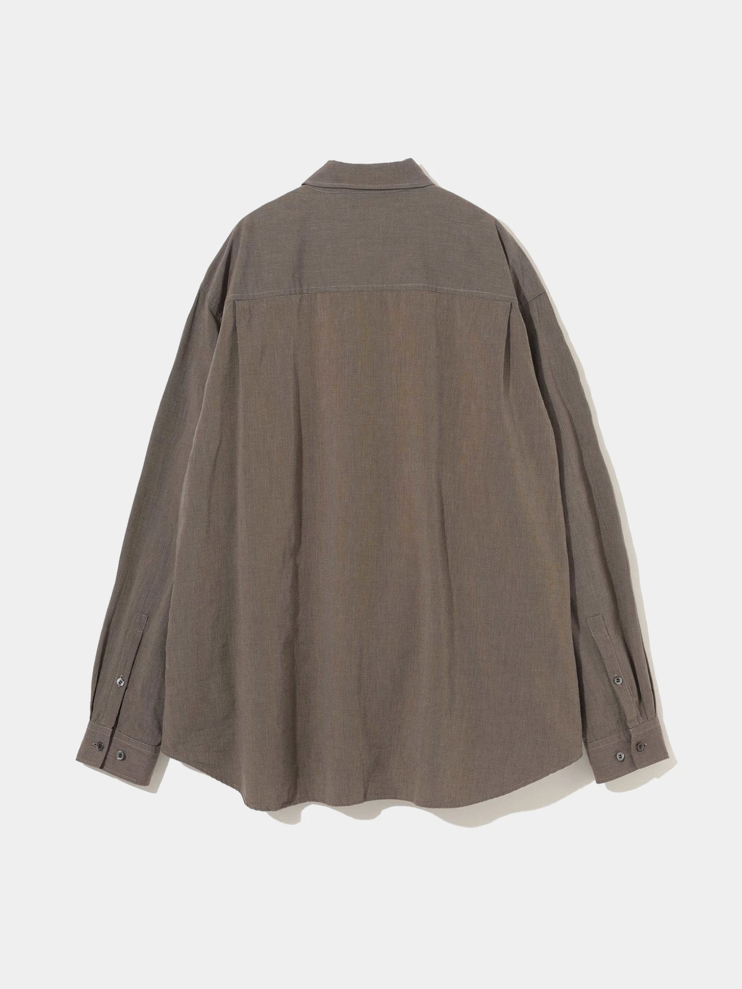 Рубашка UNDERCOVER Cotton Oxford Graphic Patch Brown