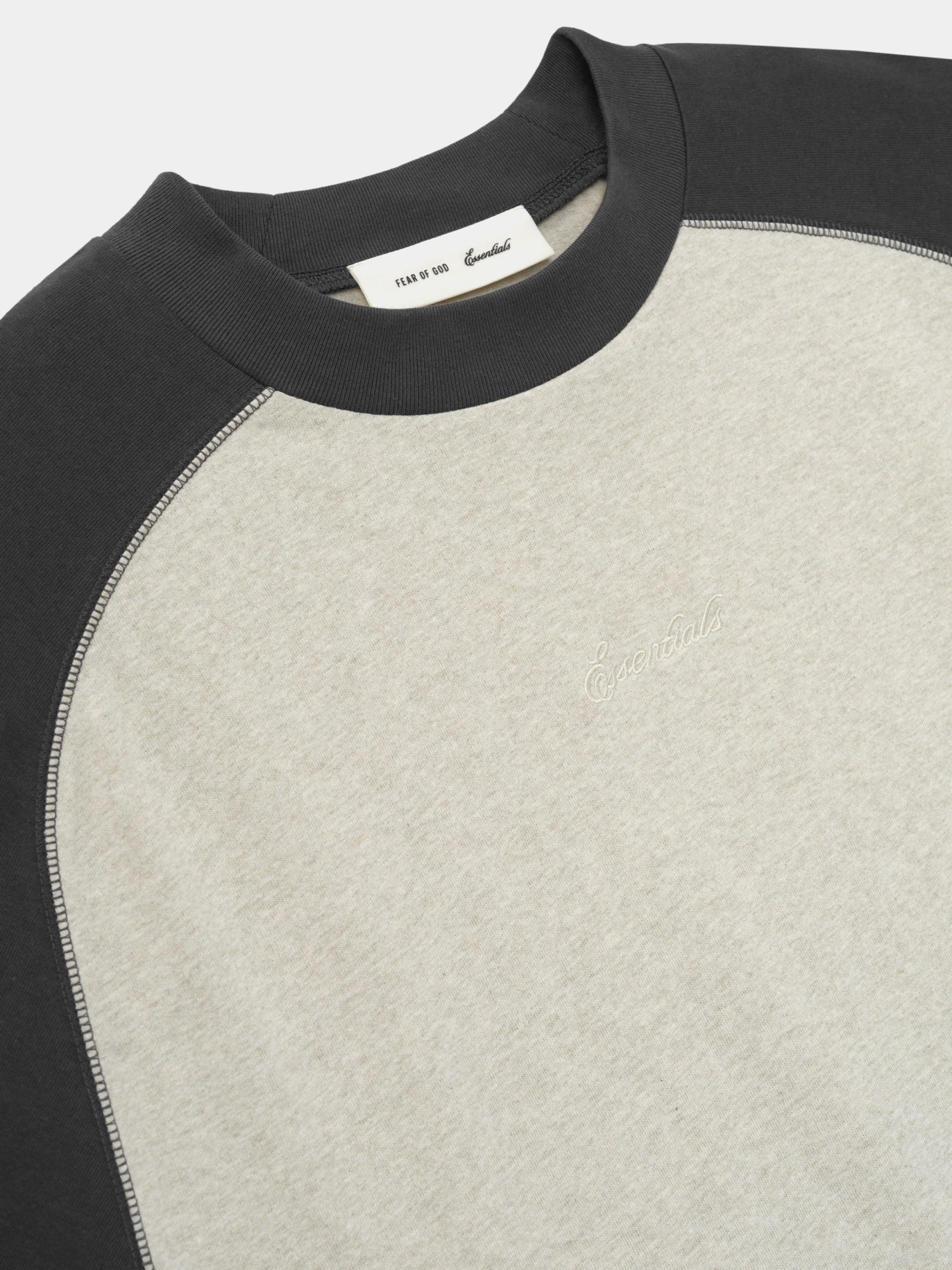 Футболка Fear of God ESSENTIALS Signature Iron Grey