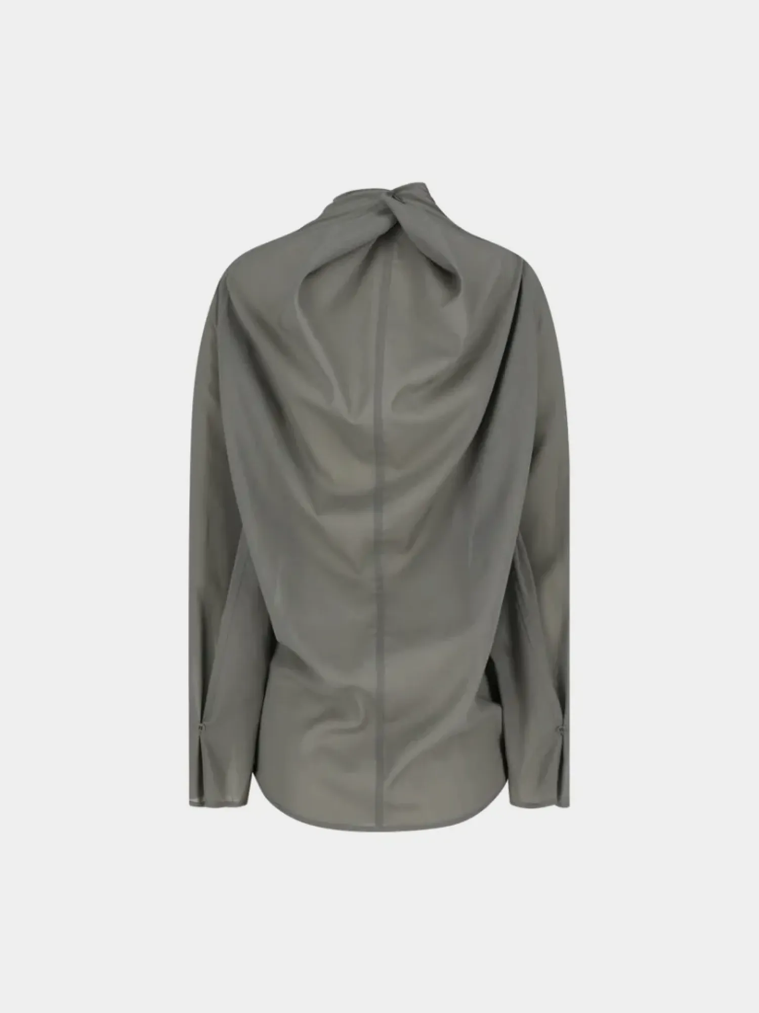 Женская блузка AMOMENTO Mock Neck Two Way Grey