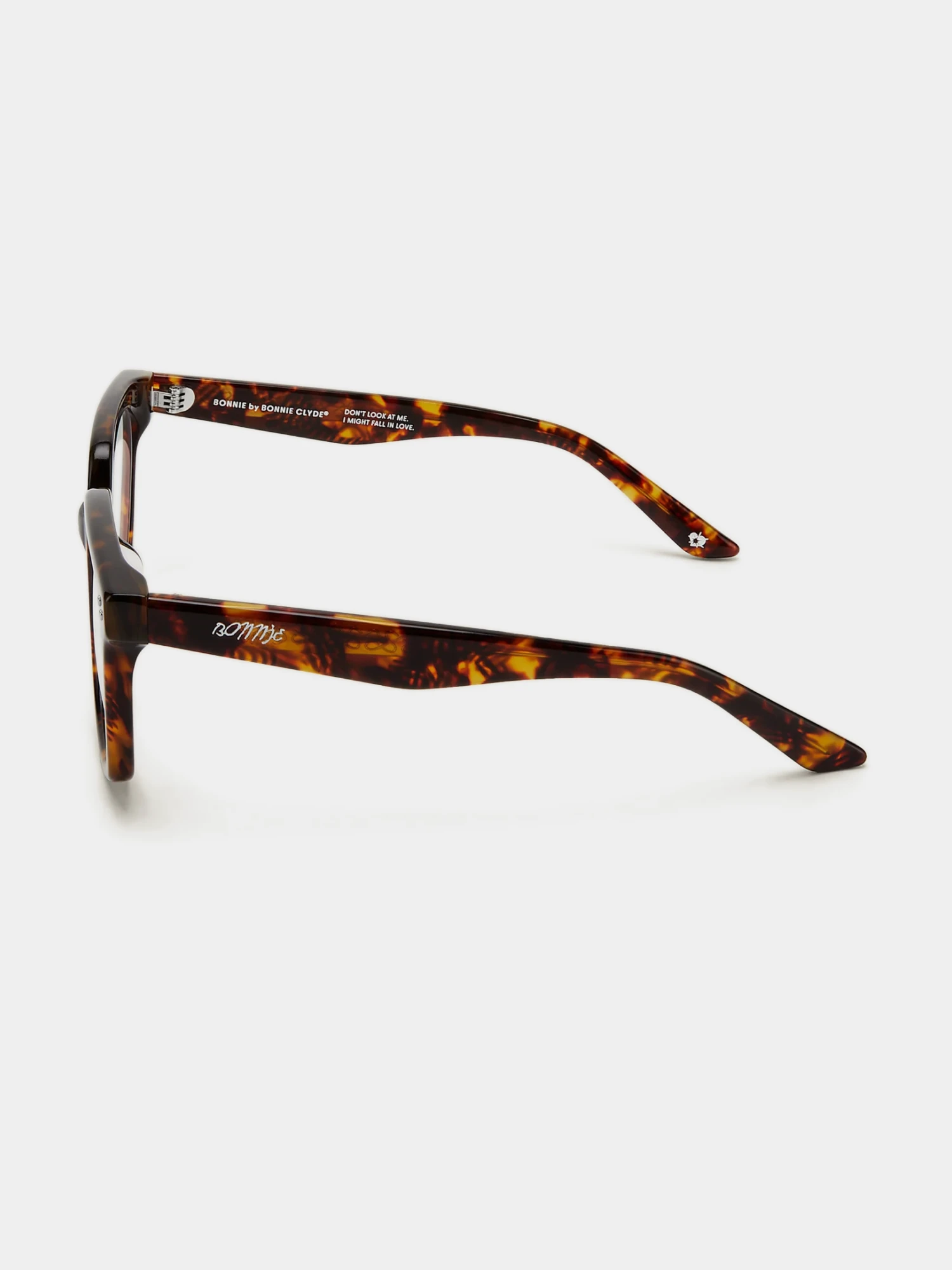Очки Bonnie Clyde Mercutio Tortoise & Clear Lens