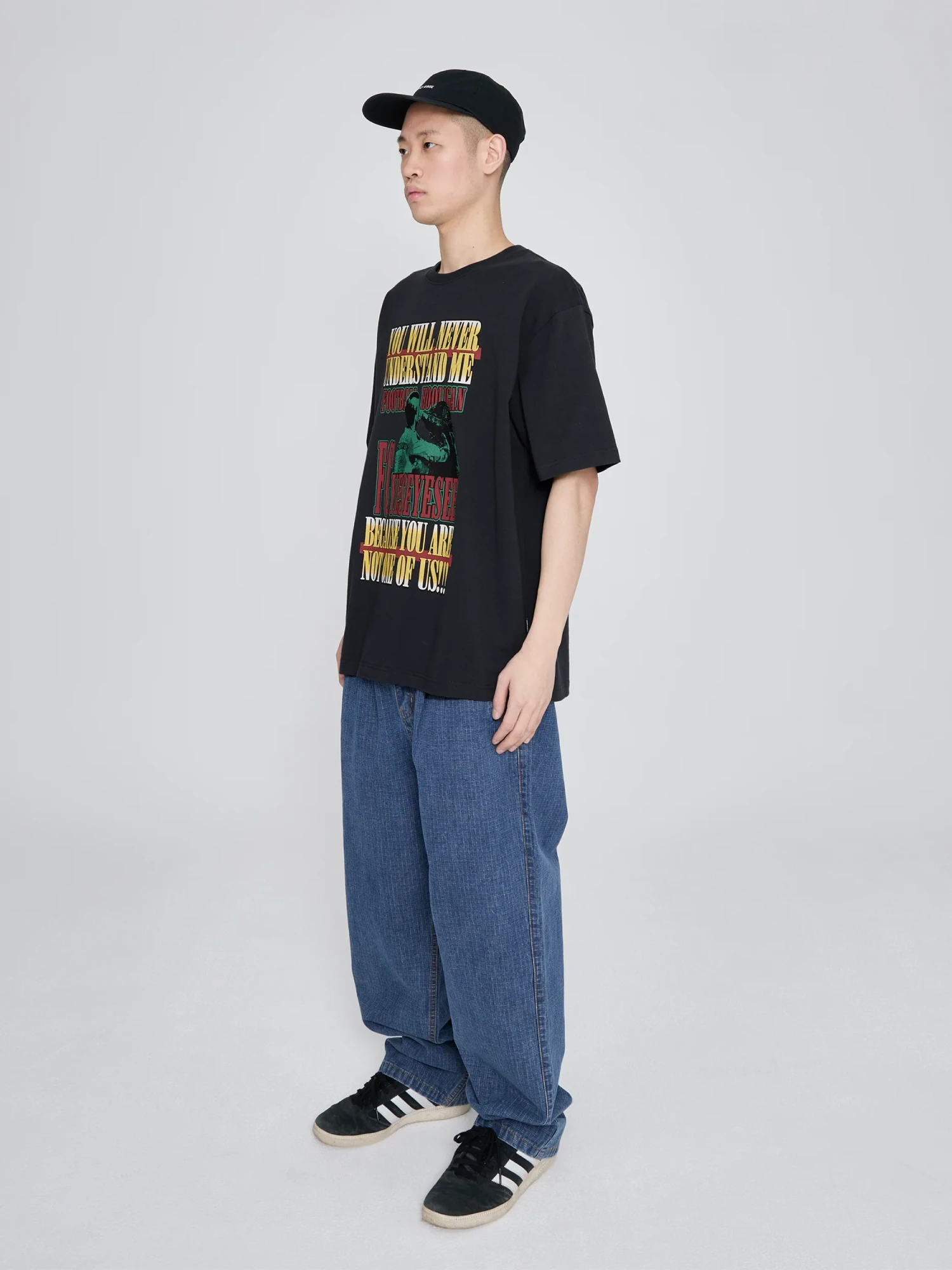 Футболка YESEYESEE Y.E.S Hooligan Tee Charcoal