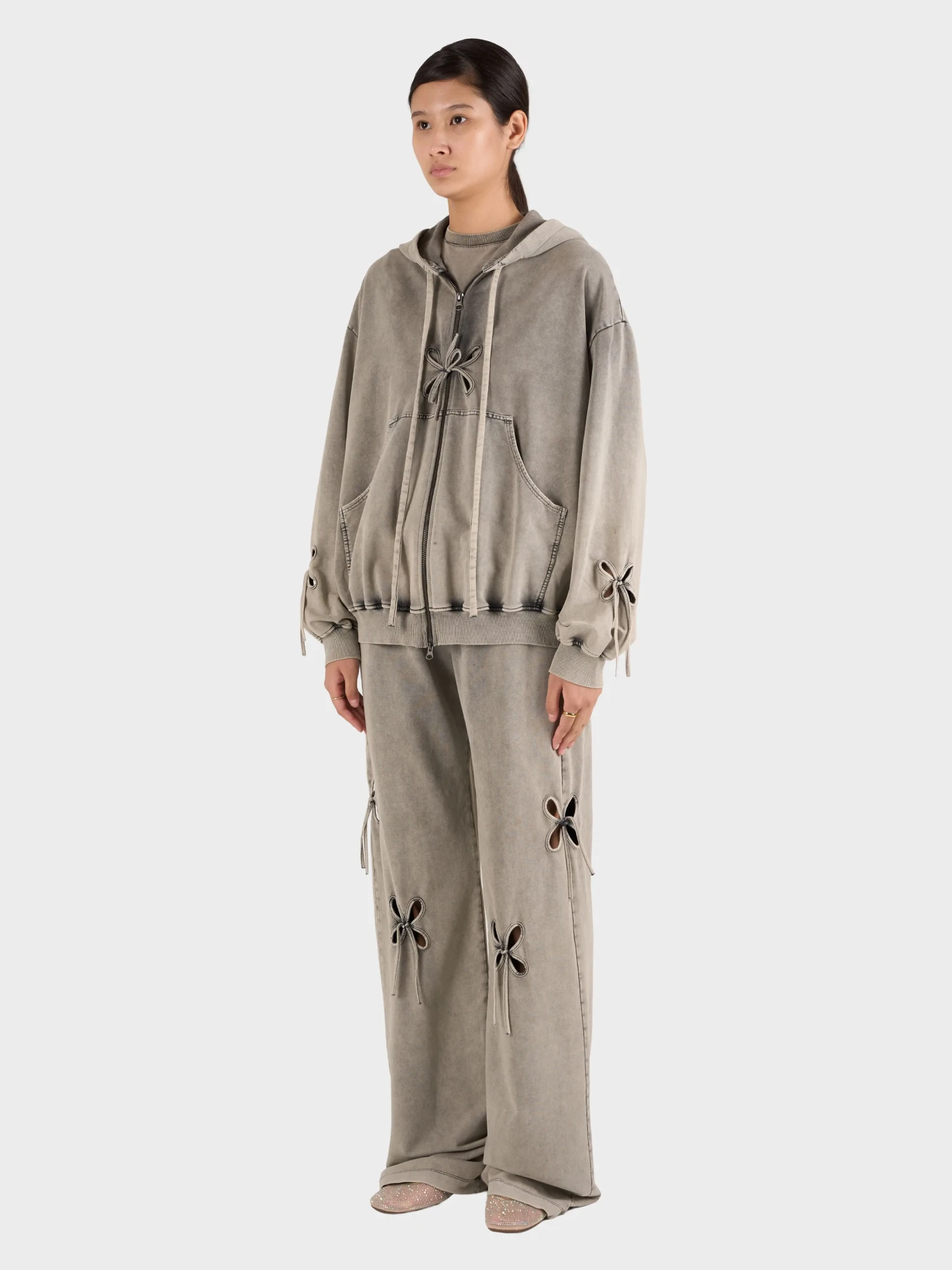 Женские брюки J.KIM Petal Ash Gray