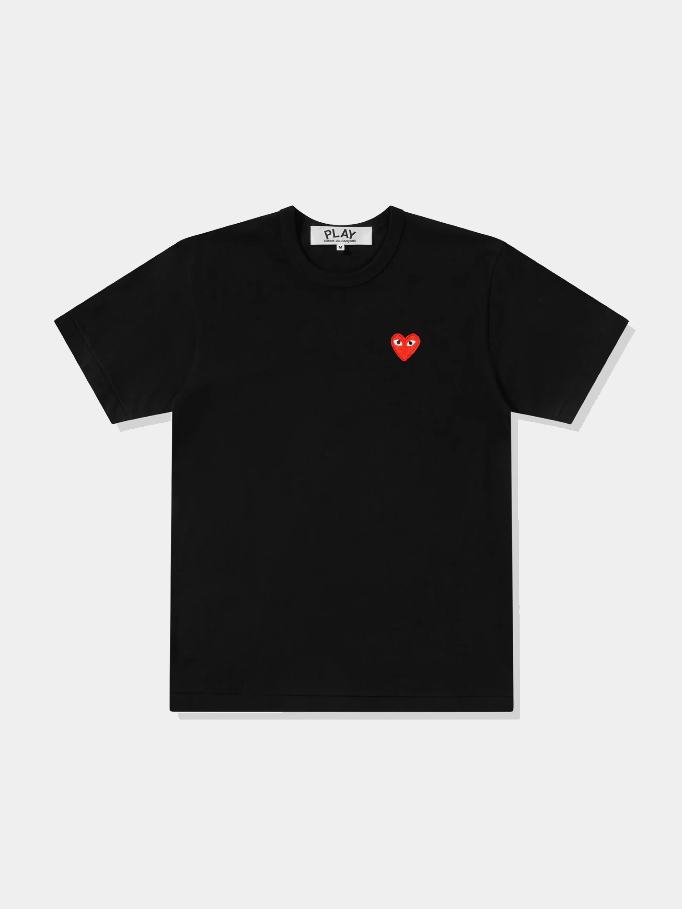 Футболка Comme des Garçons PLAY Red Heart Black