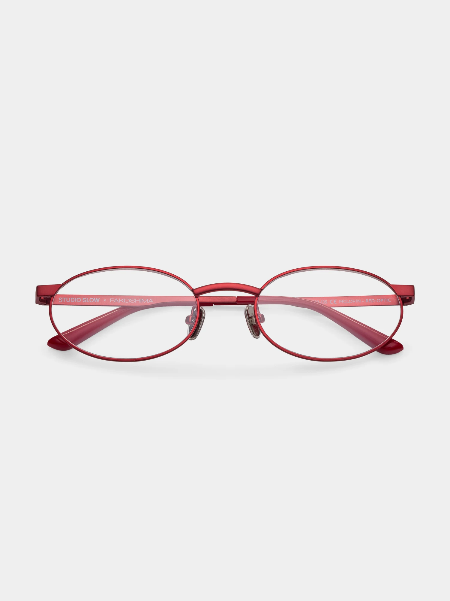 Очки Studio Slow X FAKOSHIMA McLovin Red Clear