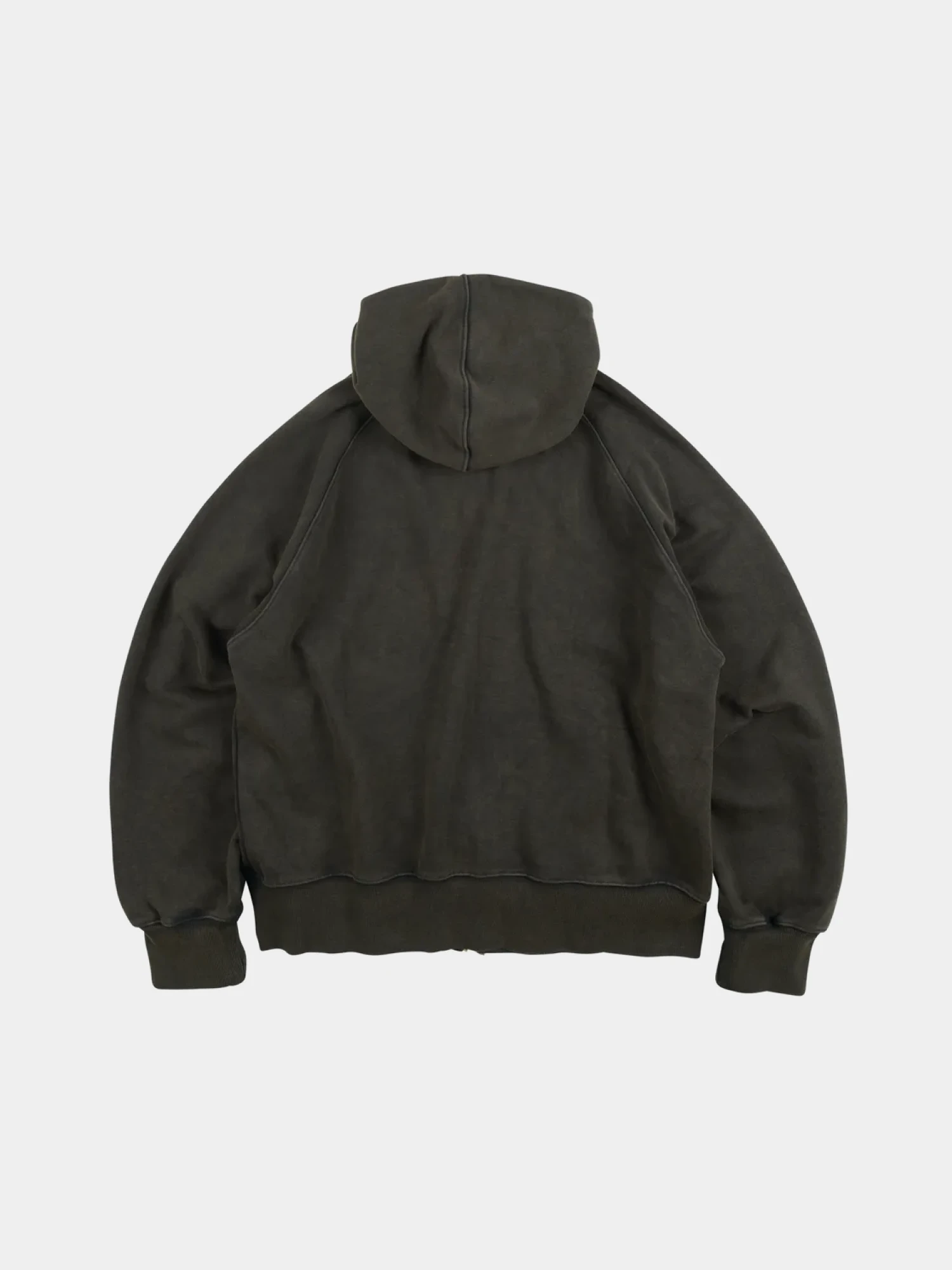 Зип-худи FrizmWORKS Vintage Dyeing Parka Black/Brown