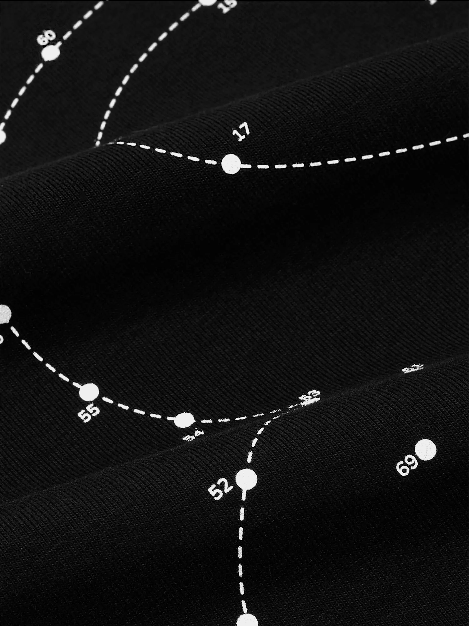 Лонгслив Studio Slow X ÖMANKÖ Dot-To-Dot LS Tee Black
