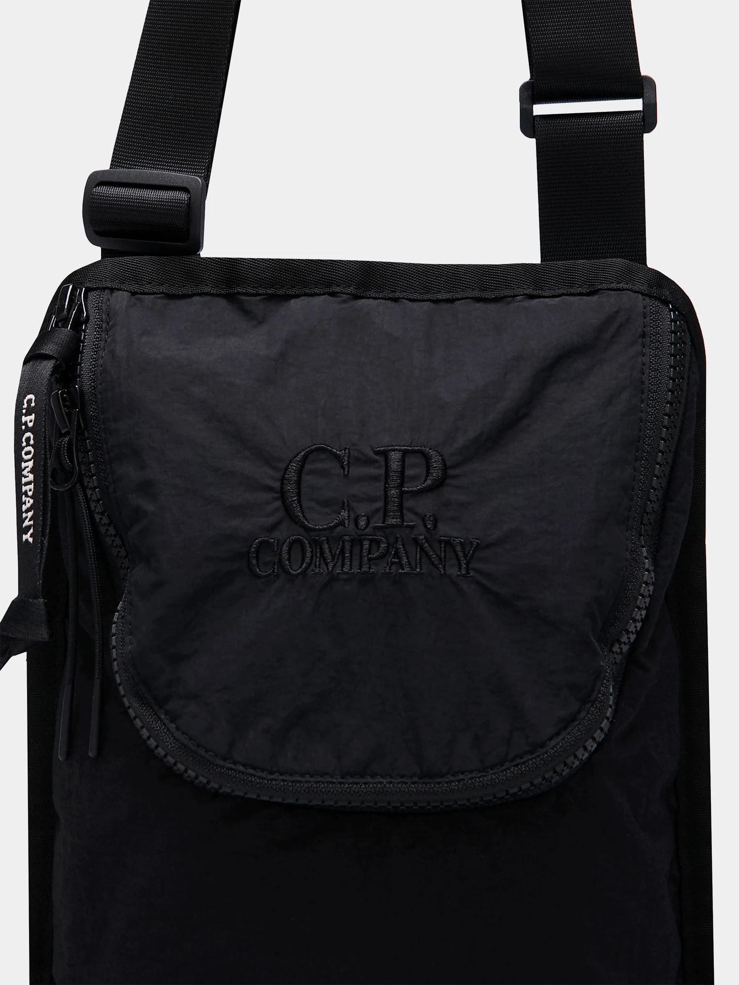 Сумка C.P. Company Plain Paper Touch Shoulder Black