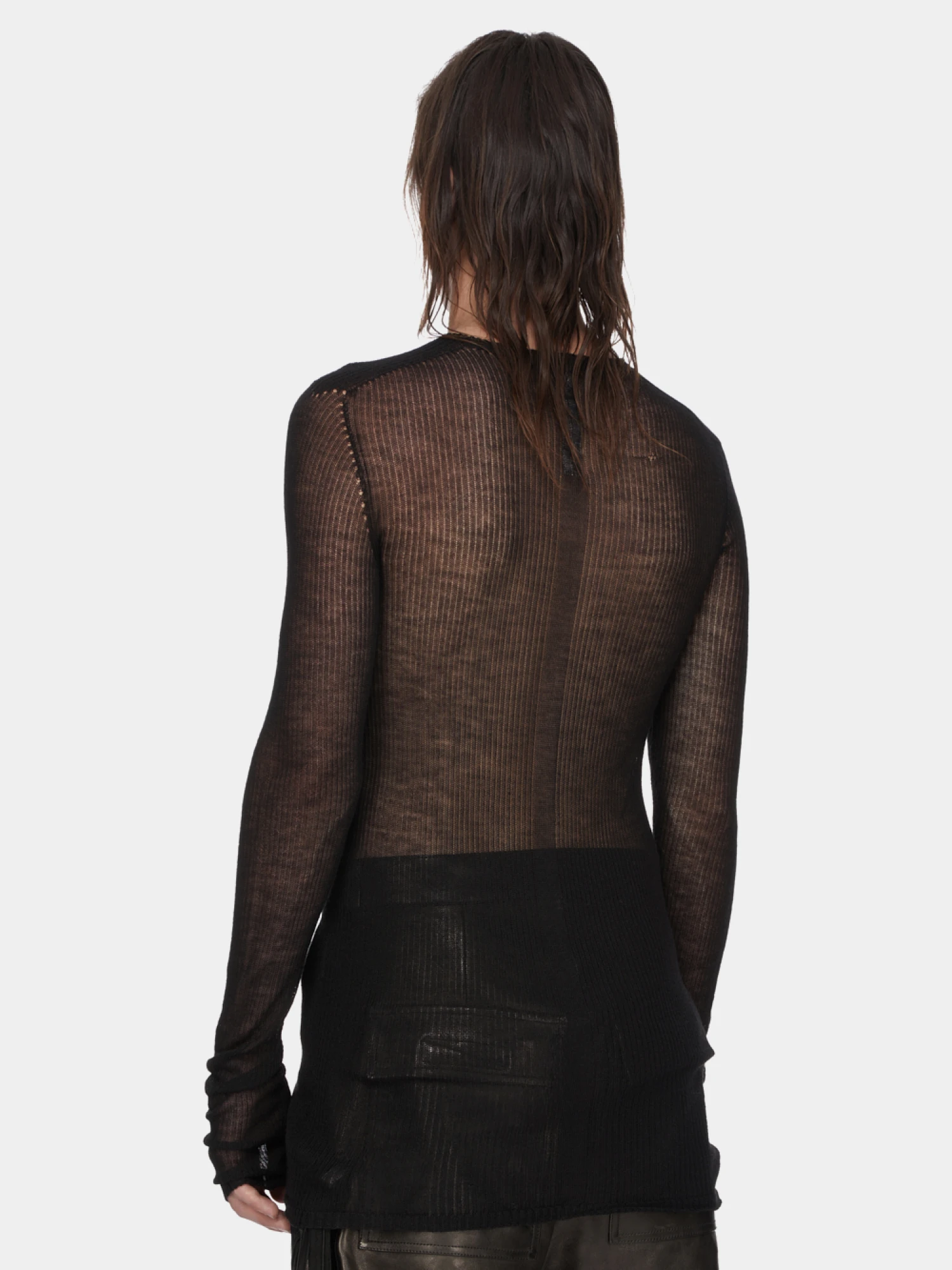 Лонгслив Rick Owens Knit Dennis Black