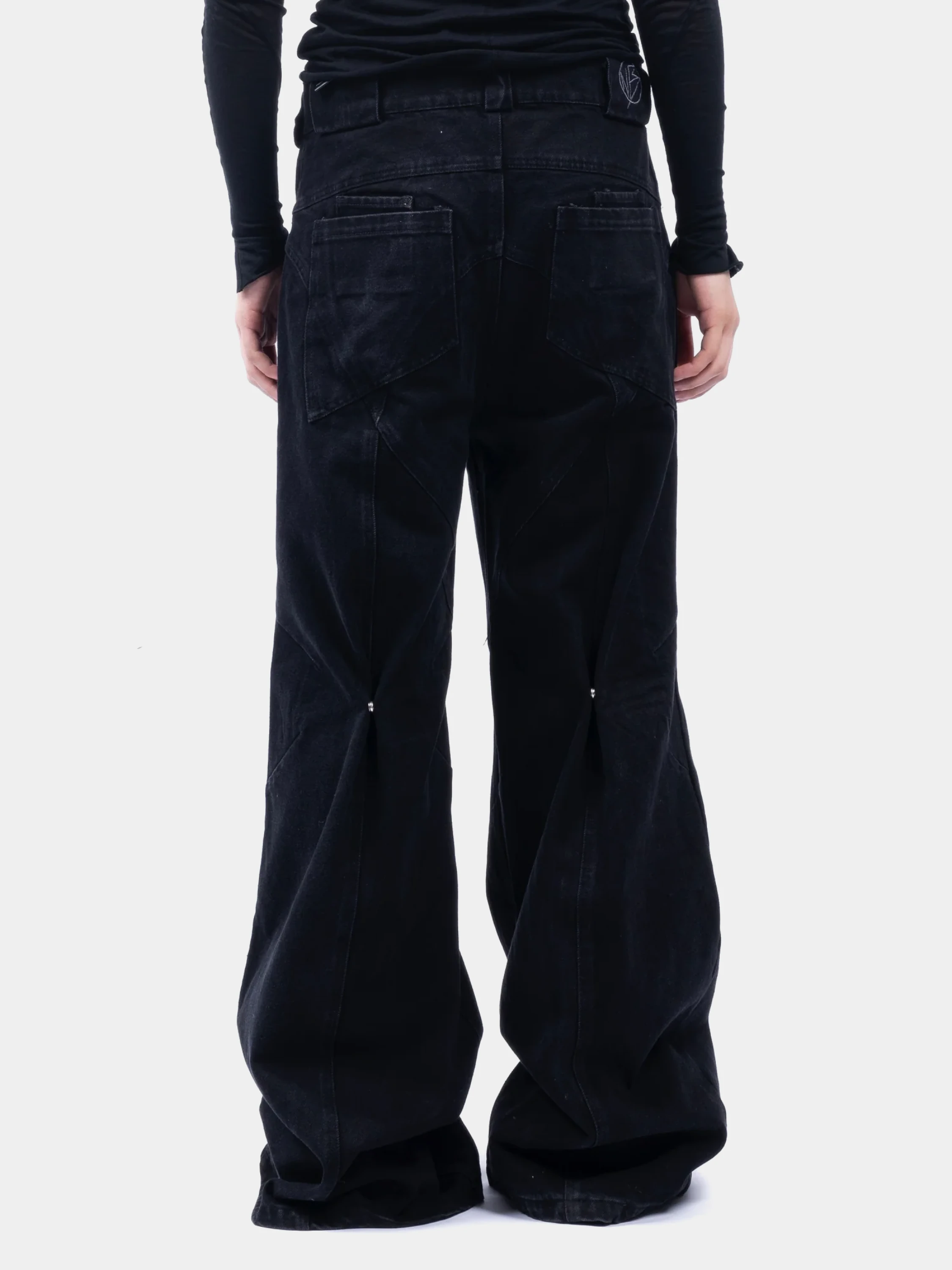 Джинсы NO/FAITH STUDIOS Black Dune Denim