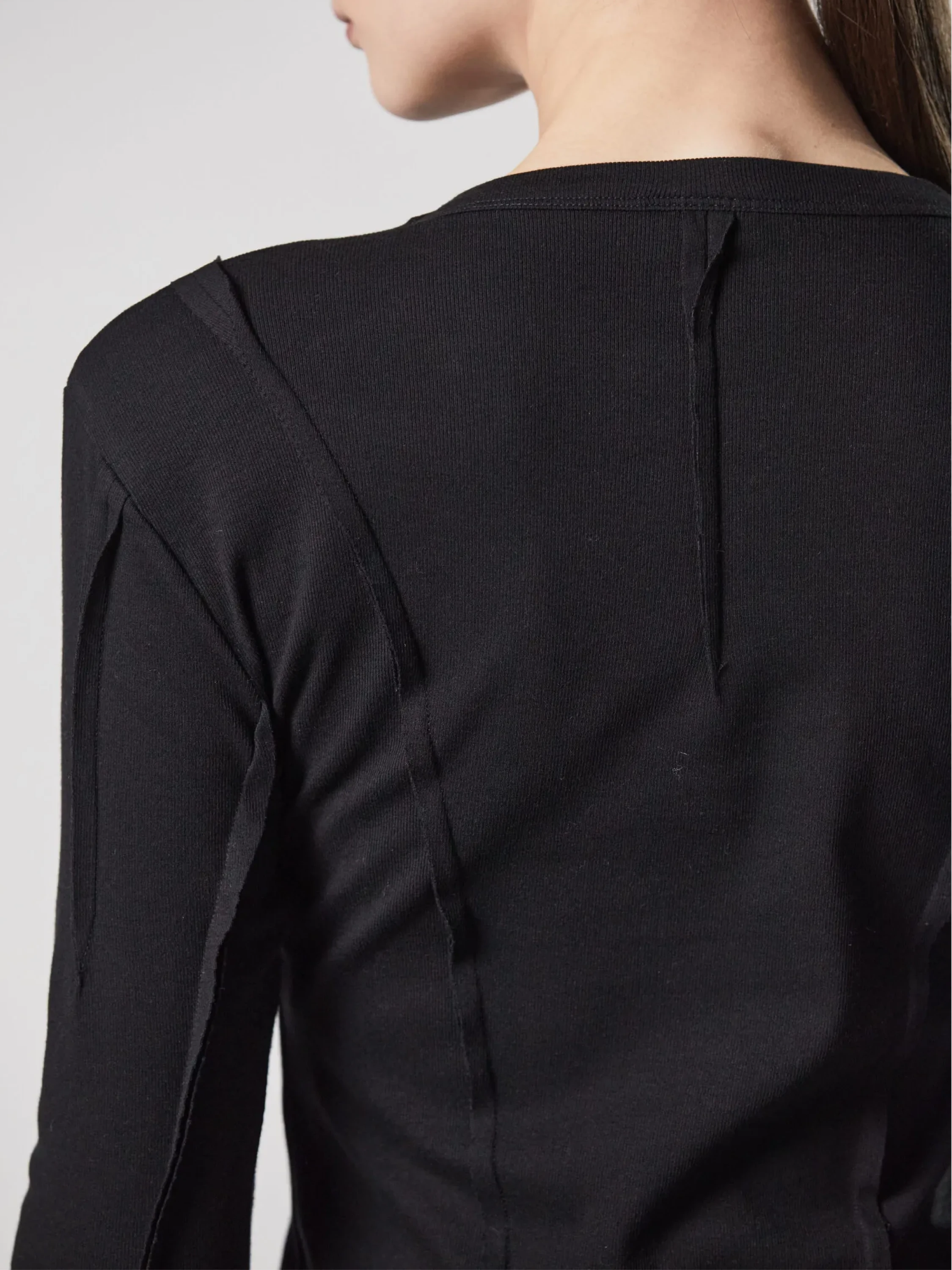 Женский лонгслив thom/krom W TS 534 Black
