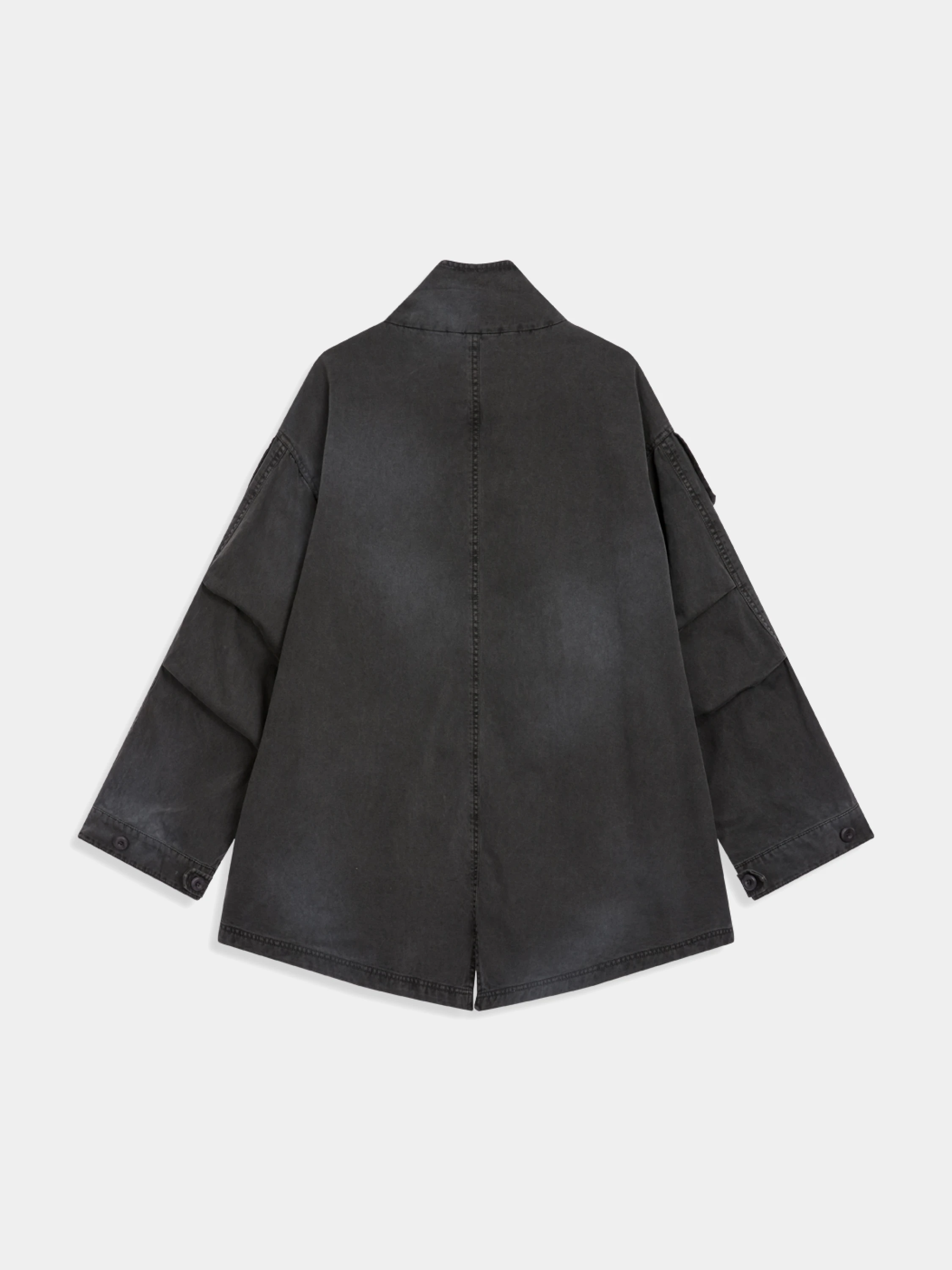 Женская джинсовая куртка OPEN YY Cargo Pocket Field Charcoal