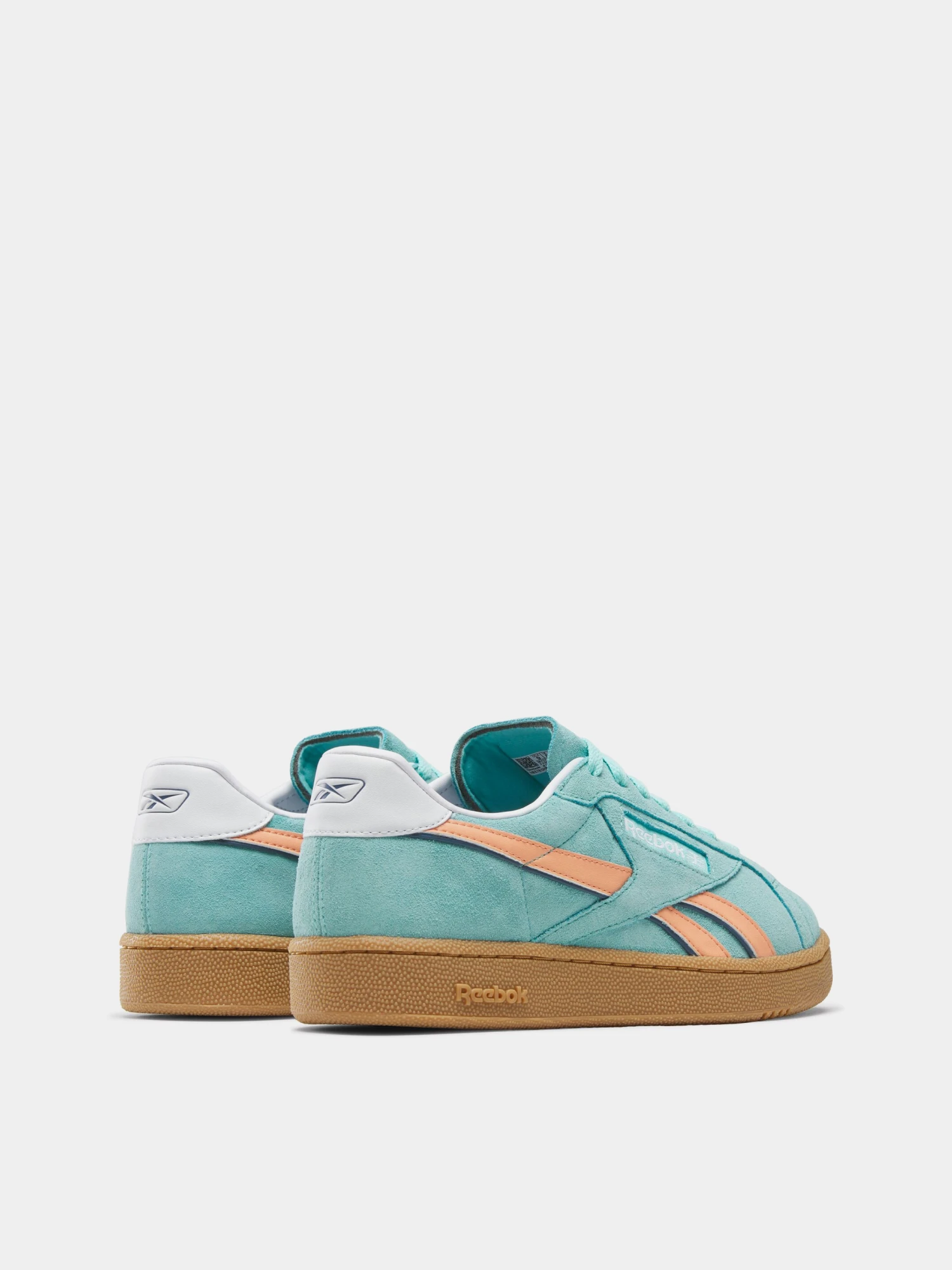 Кеды Reebok Club C Grounds UK Ai Aqua/Sunkissed Orange/Gum
