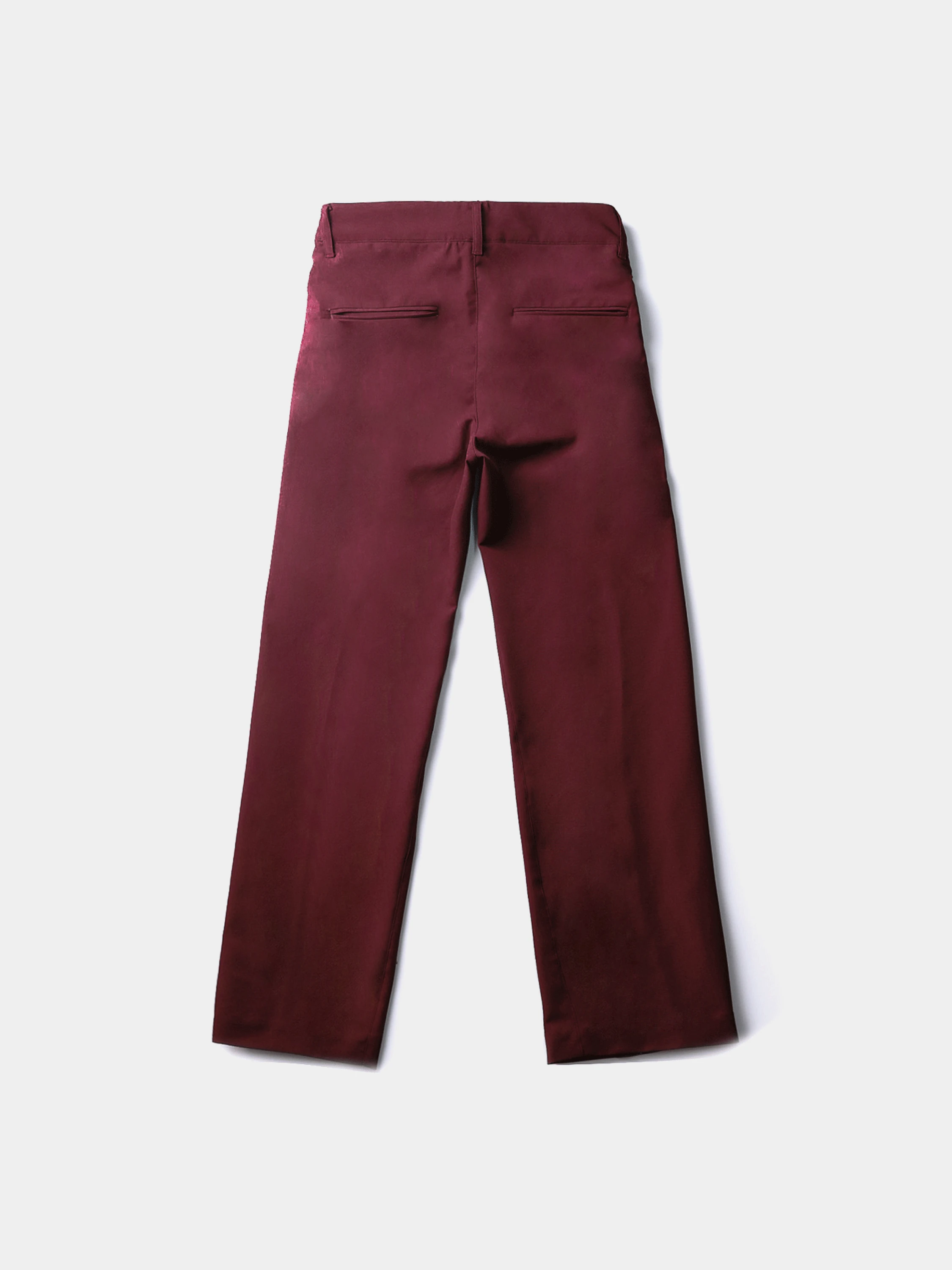 Брюки JUNTAE KIM Gathered Belt Trousers Burgundy