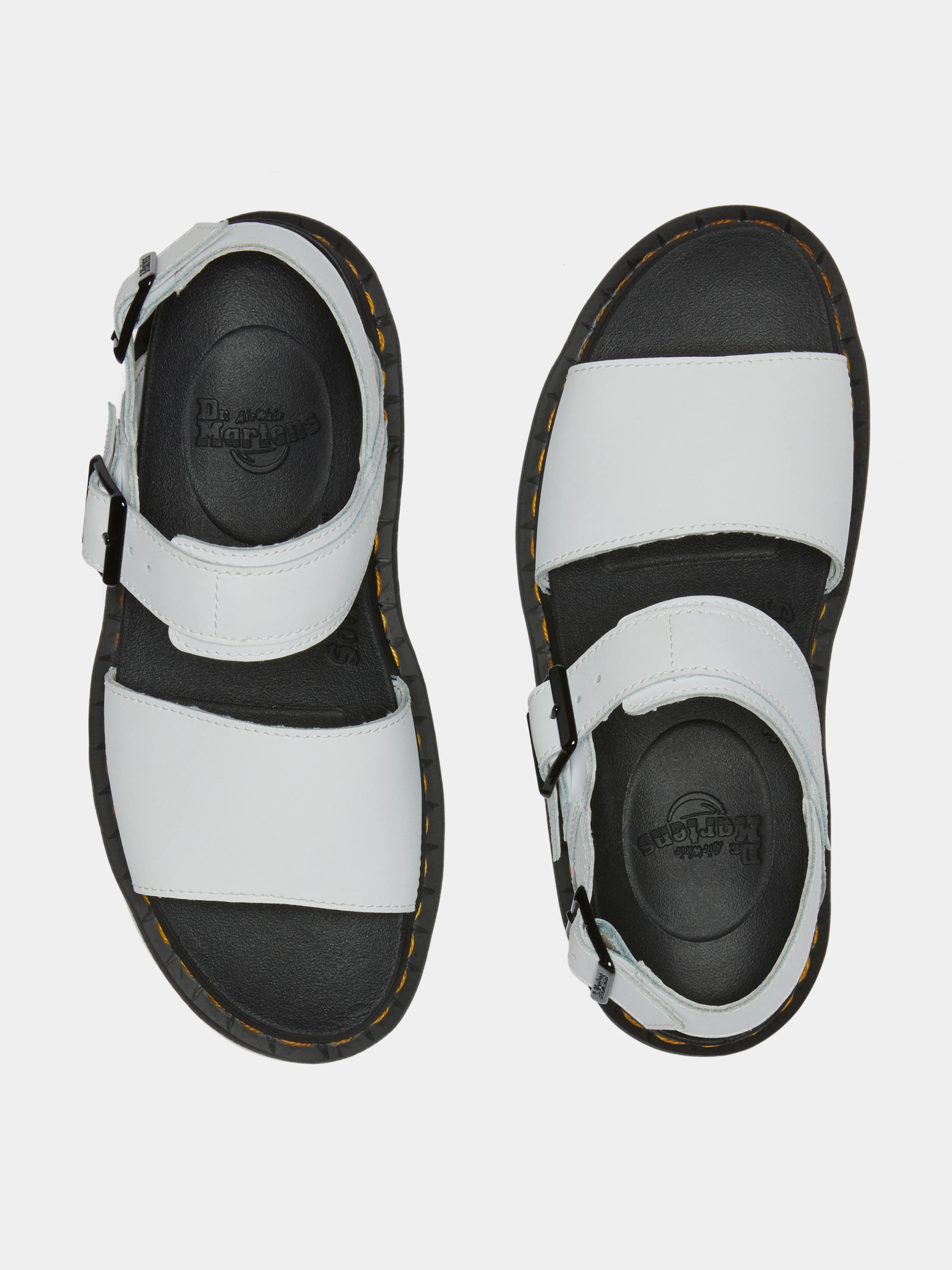 Сандалии Dr. Martens Voss Hydro Leather Strap White