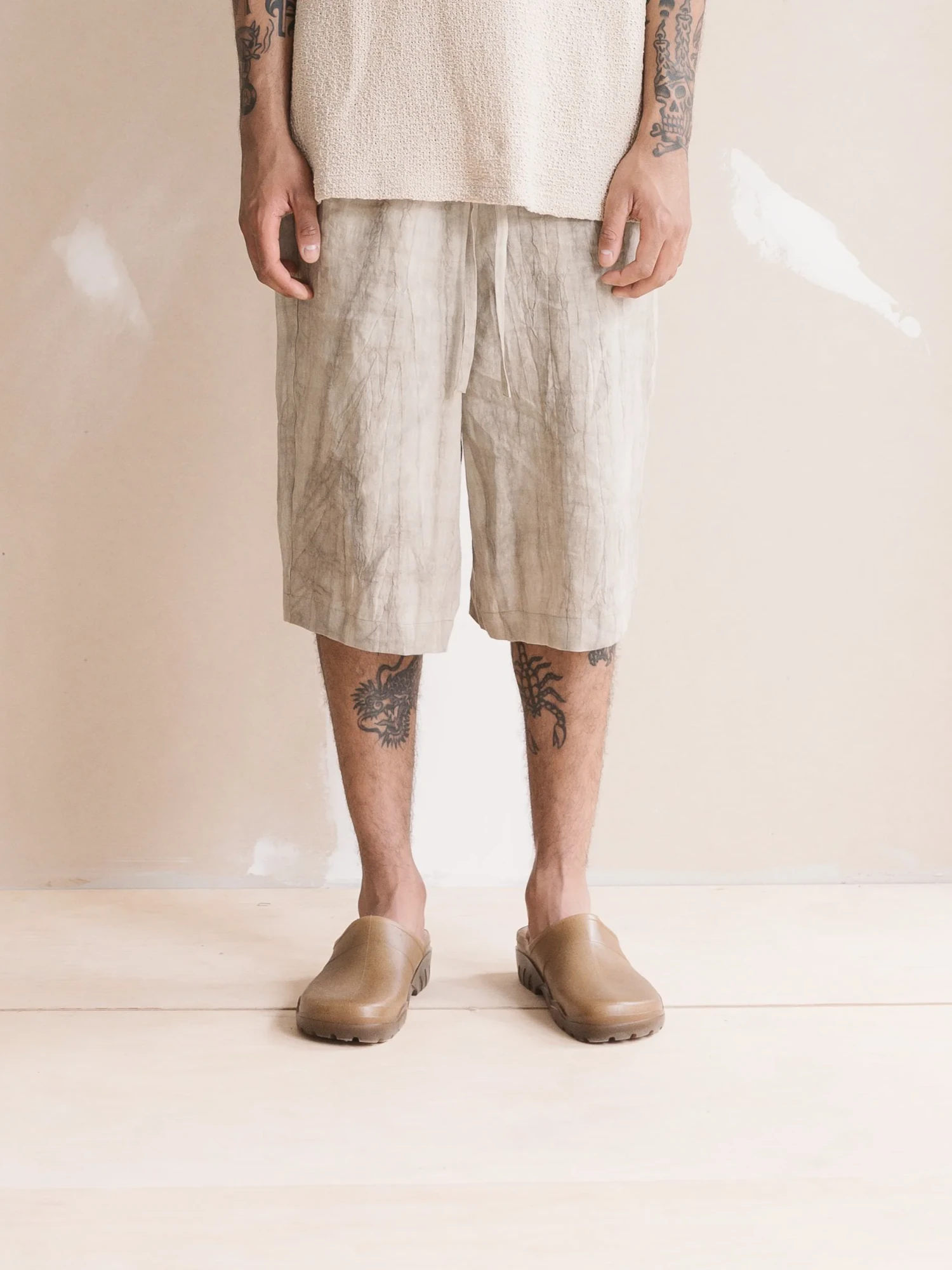 Шорты Satta Uma Short Marbled Grey