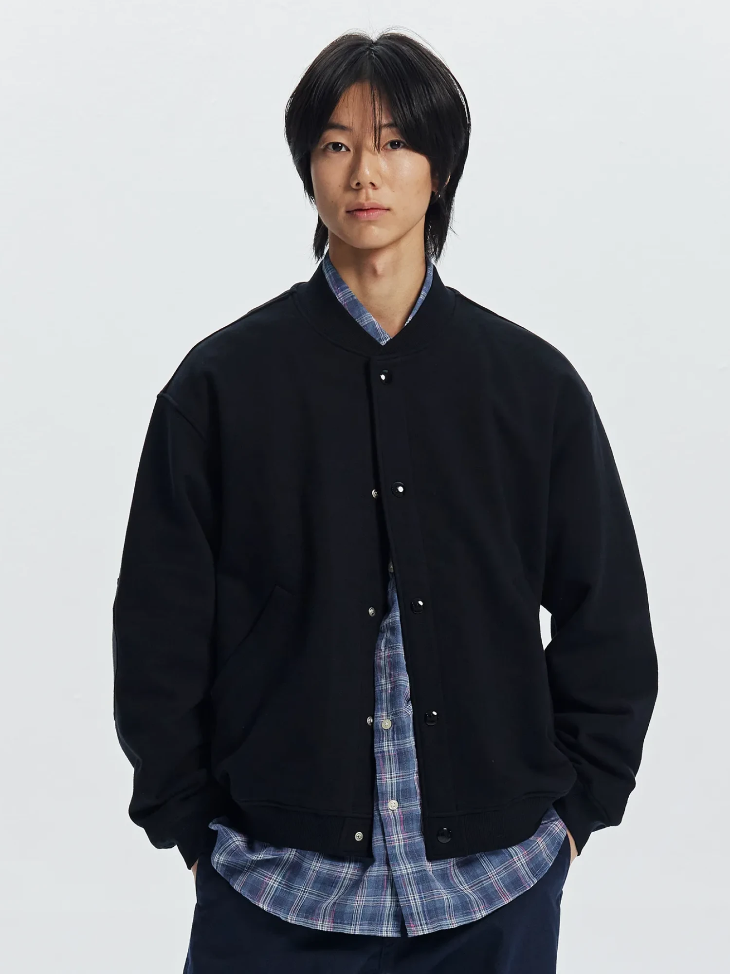 Бомбер FrizmWORKS Sweat Varsity Black