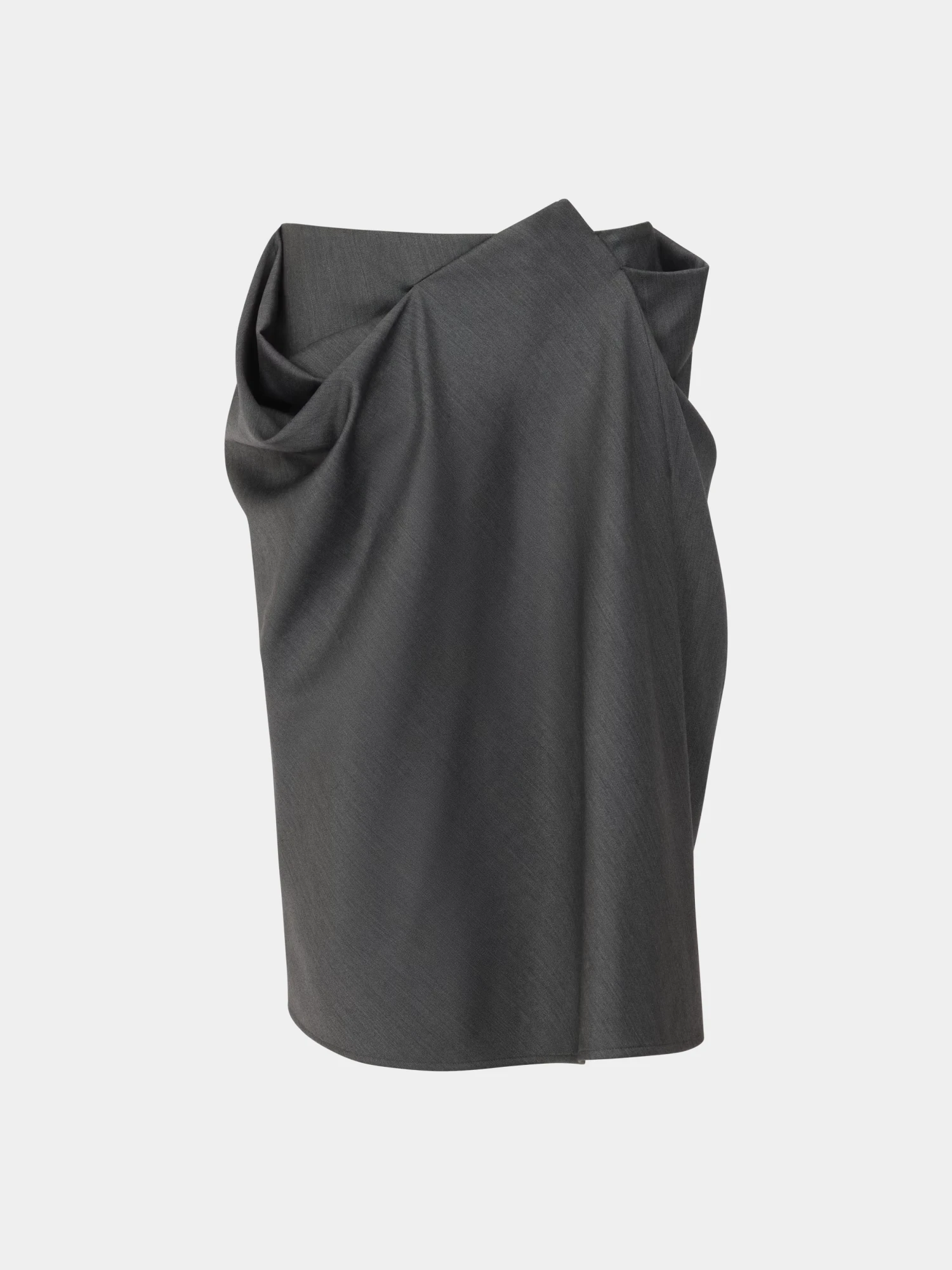 Женская юбка entire studios Crease Skirt Grey
