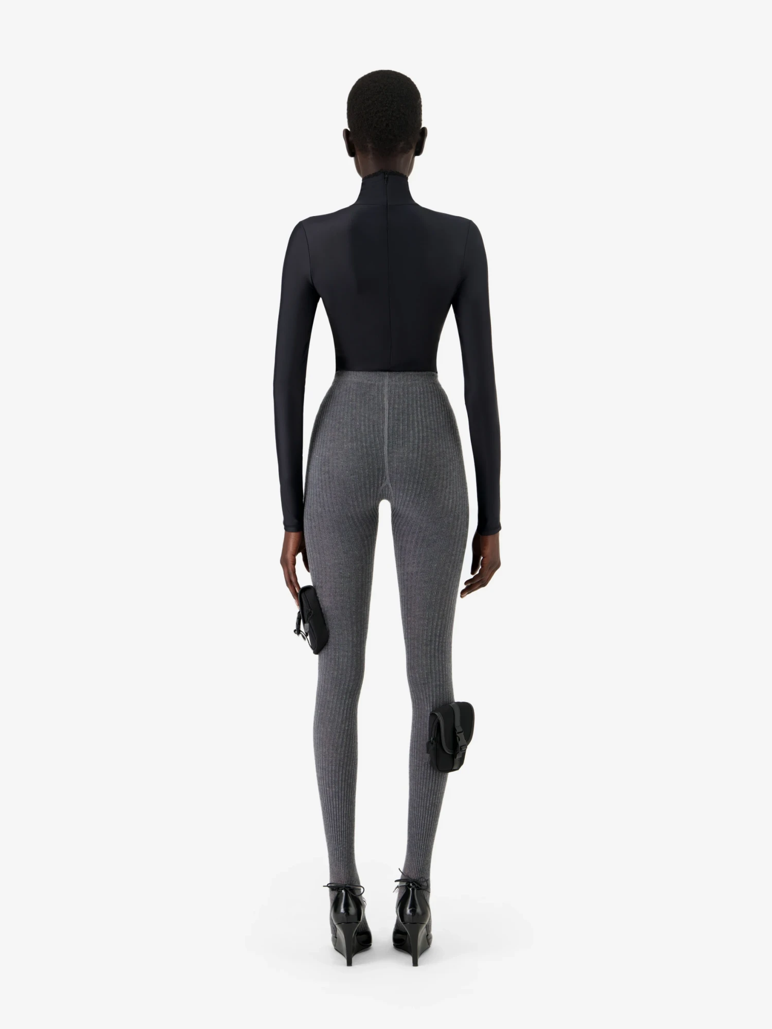 Женские колготки Coperni Knit Tights Grey