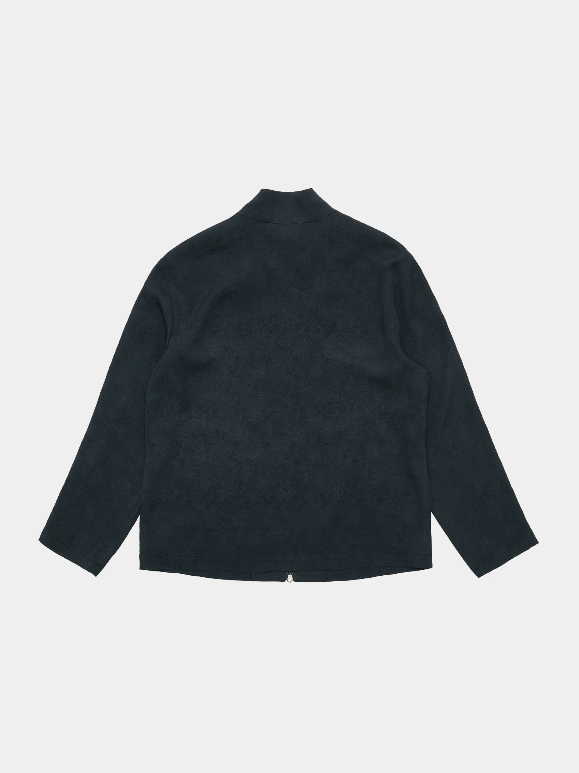 Олимпийка AMOMENTO High Neck Zip-Up Blouson Dark Navy