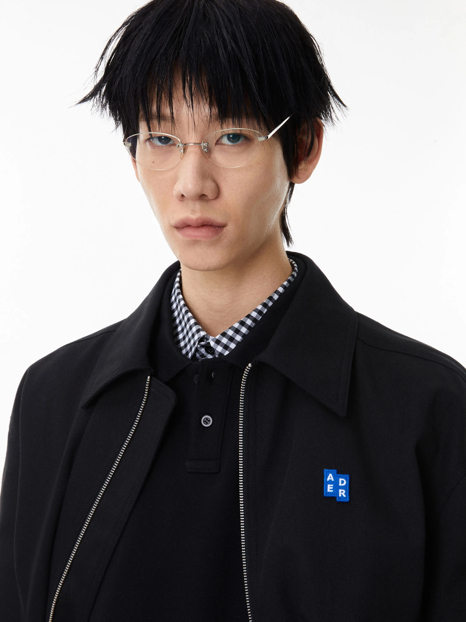 Овершот ADERERROR Sig; BL Tag Jacket 01 Black