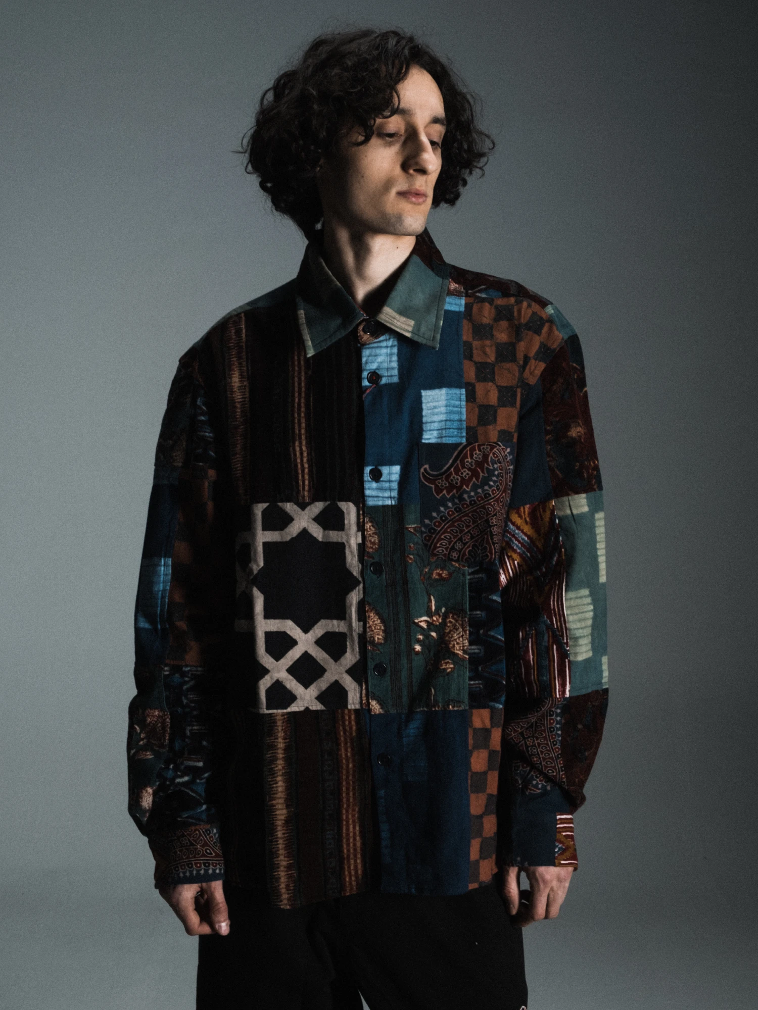 Рубашка Kardo Luis Patchwork