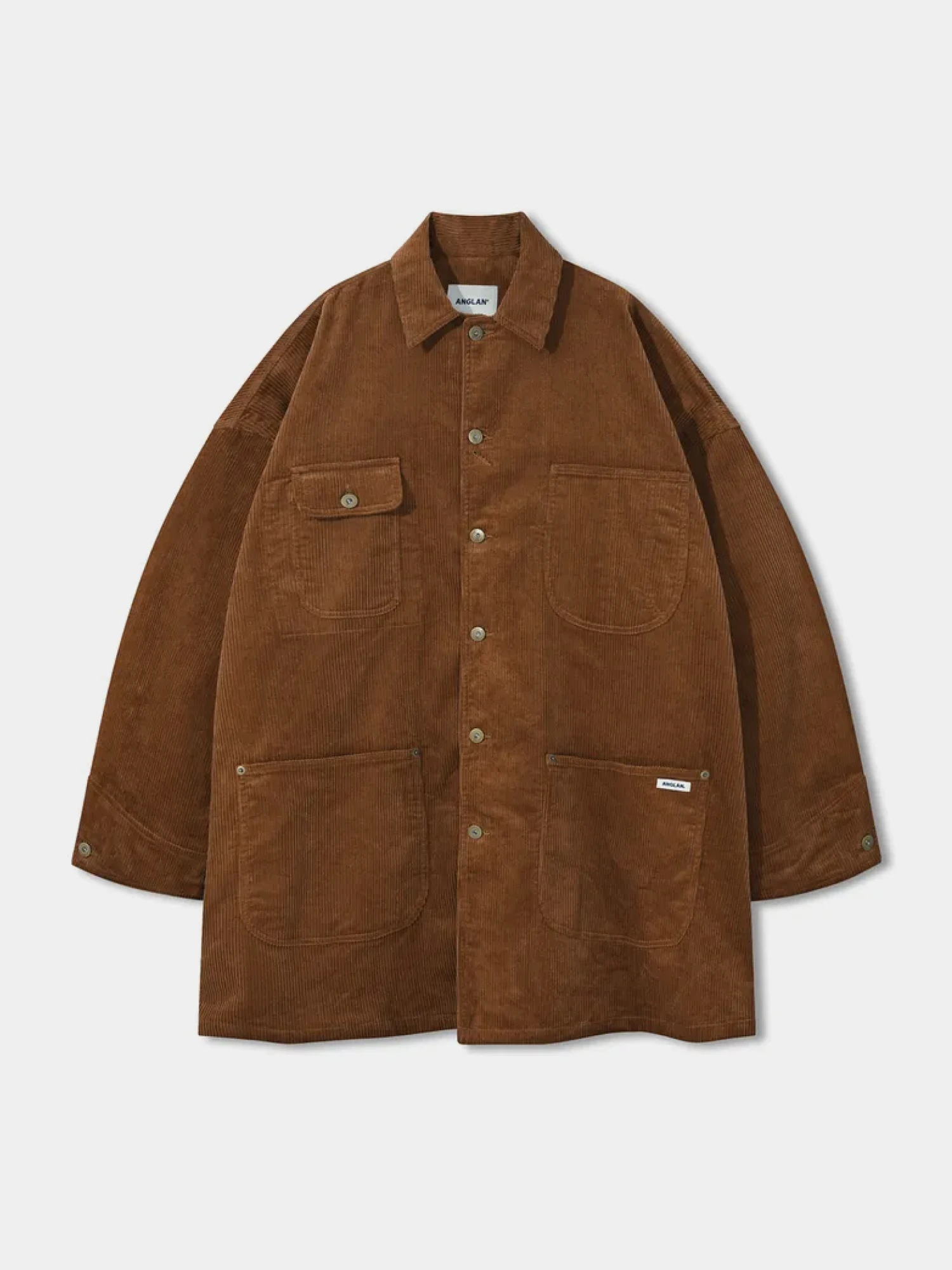 Парка ANGLAN Corduroy Work Coat Brown