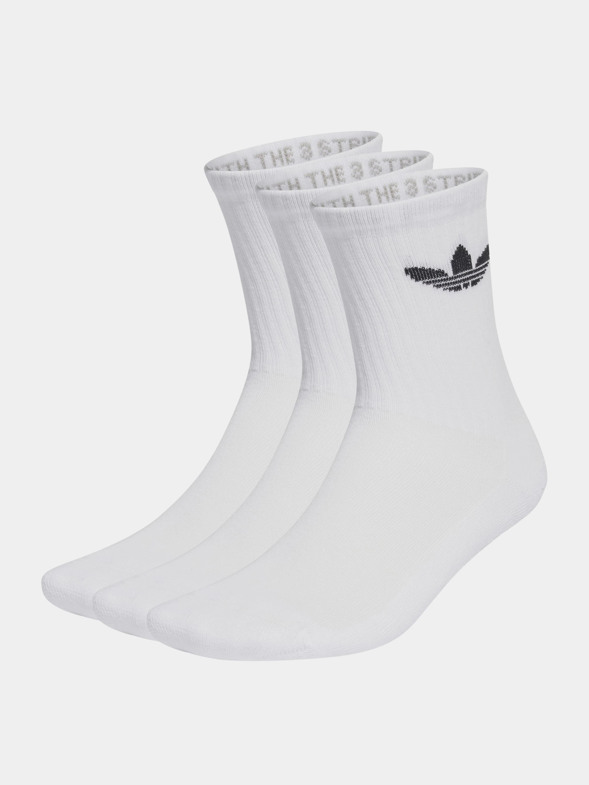 Носки adidas Originals Tre Crw Cush3PP White