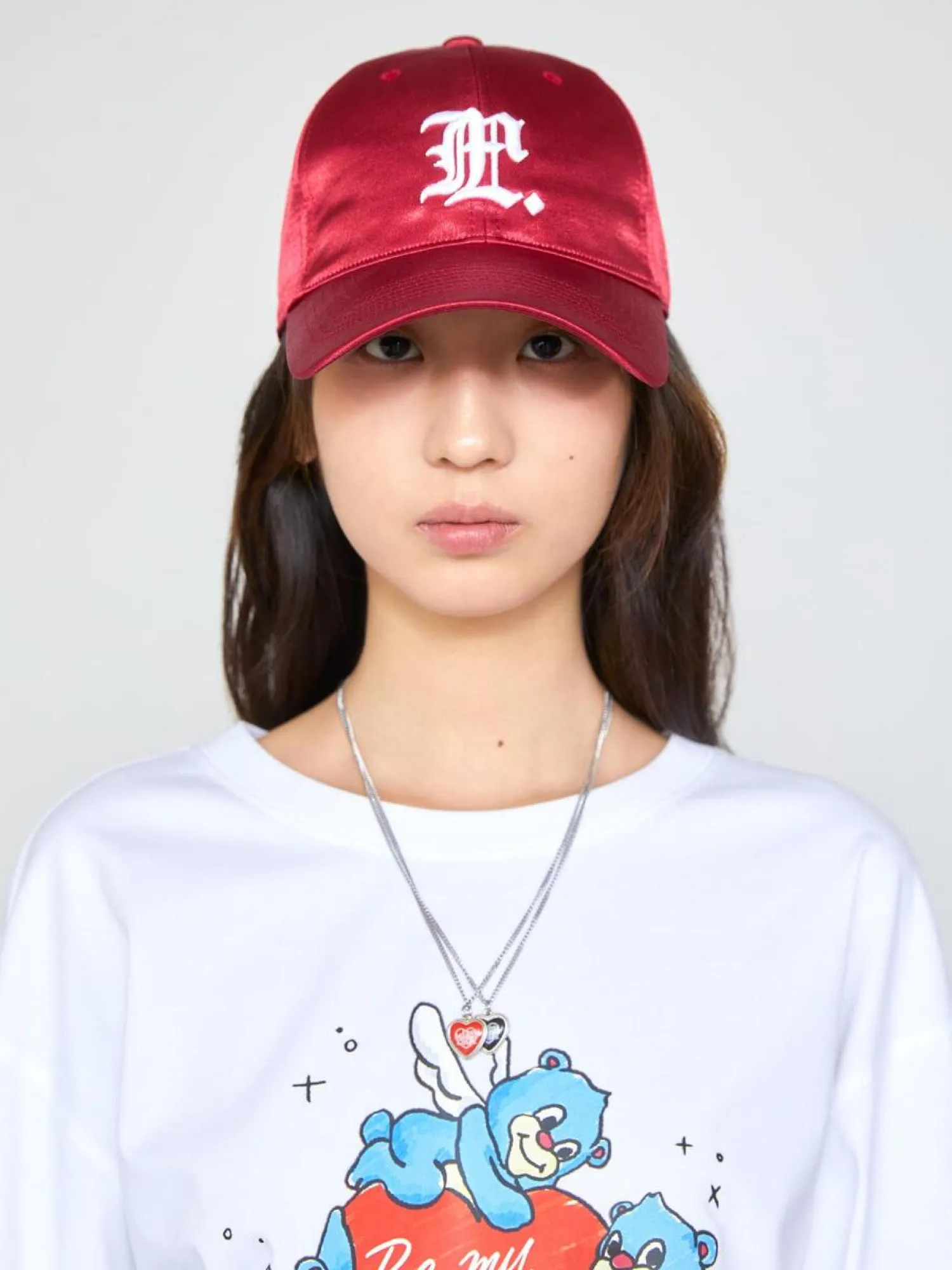 Кепка LMC Gothic Satin 6 Panel Cap Burgundy