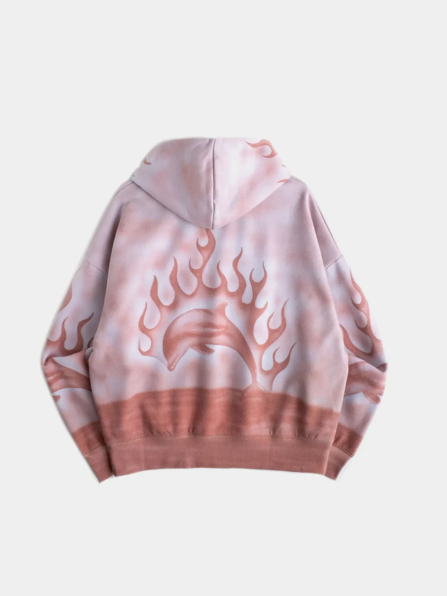 Худи Jungles Jungles Flaming Dolphin Airbrush Pink
