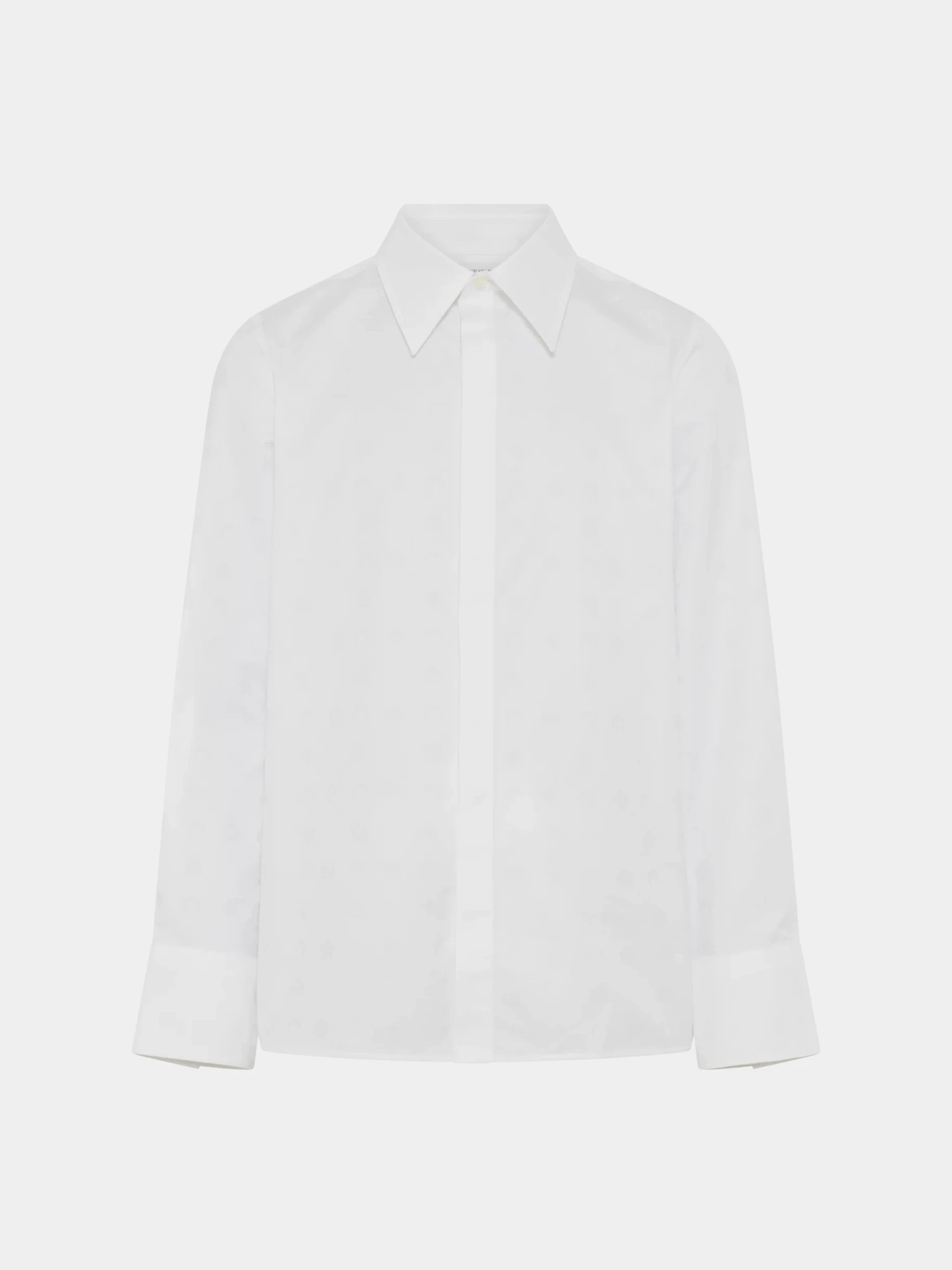 Рубашка Marine Serre Moonogram Jacquard Poplin Optical White