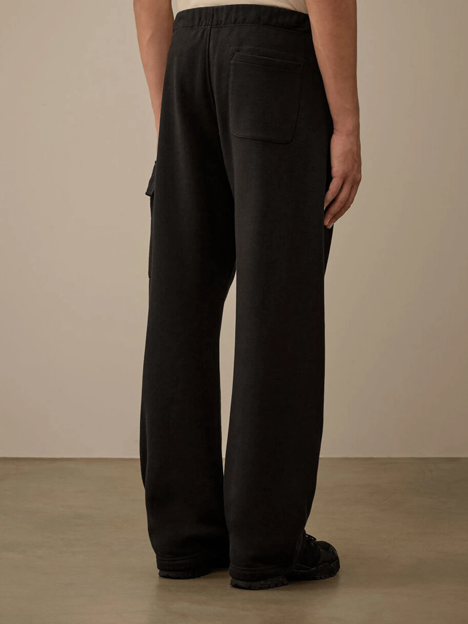 Брюки C.P. Company Diagonal Raised Cargo Black