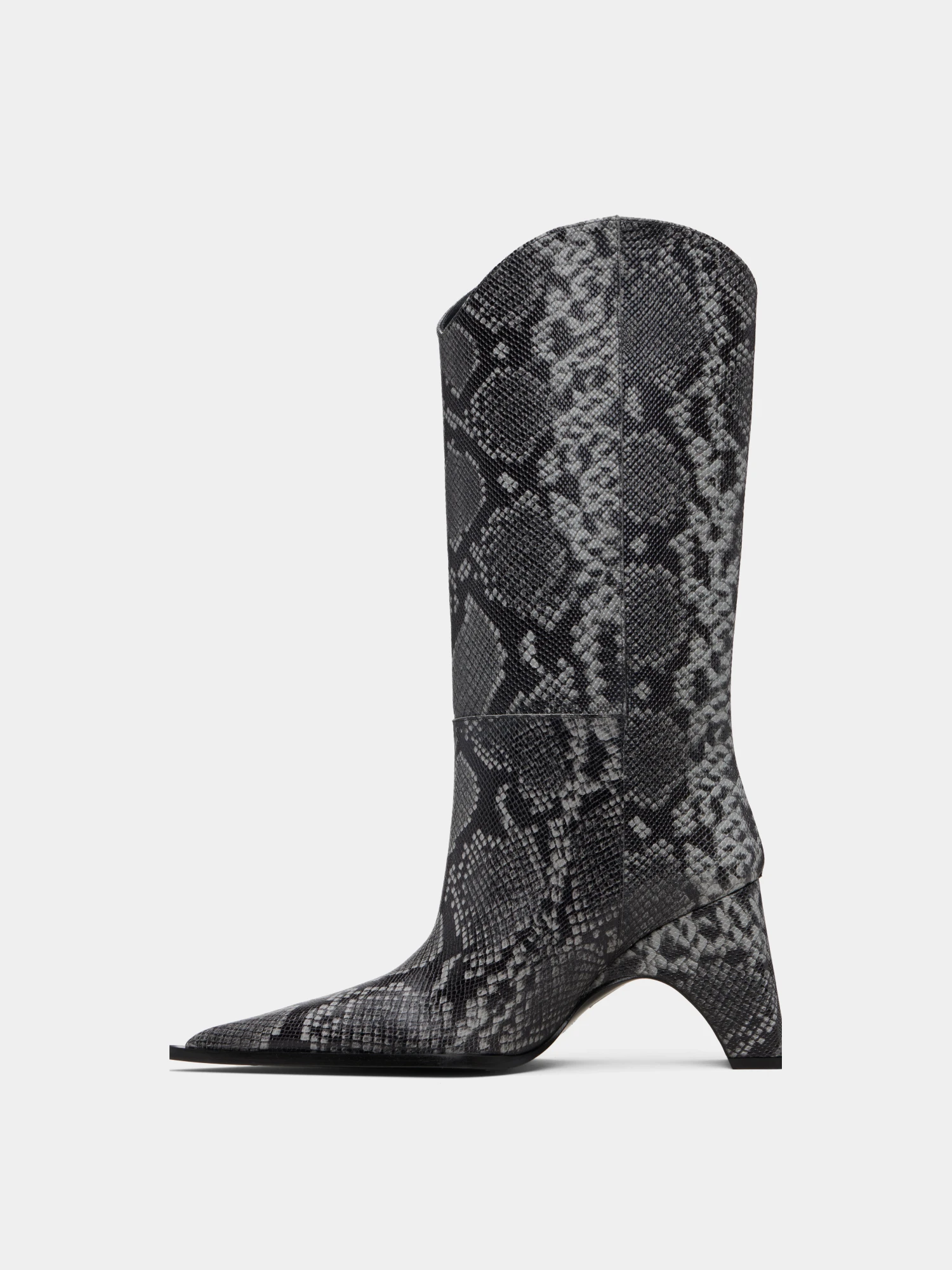 Женские сапоги Coperni Cowboy Bridge Grey/Black