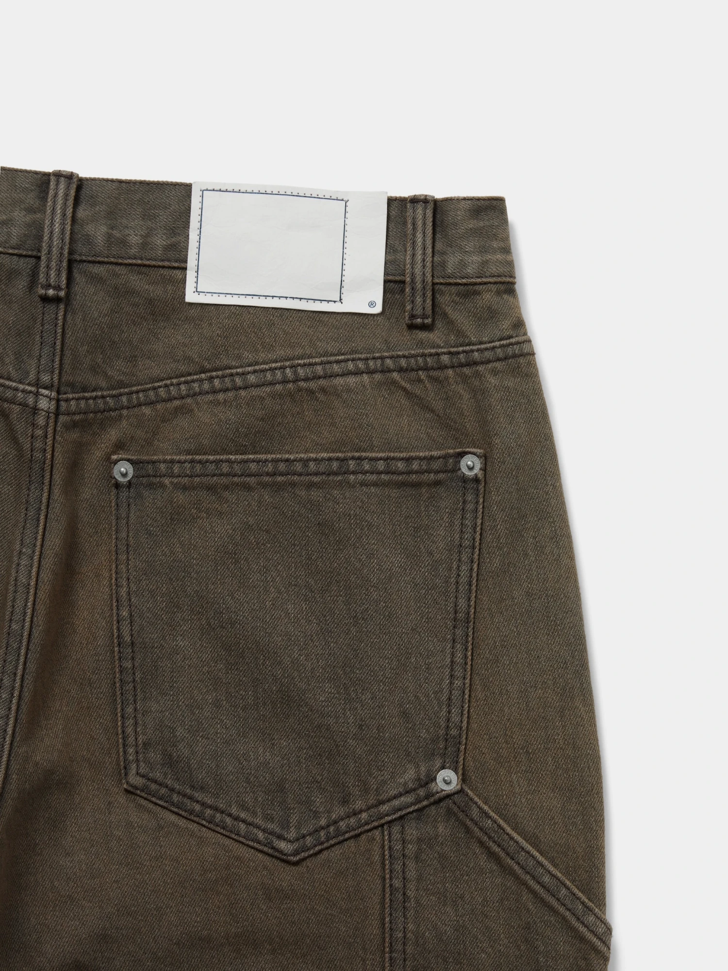 Джинсы thisisneverthat Double Knee Brown