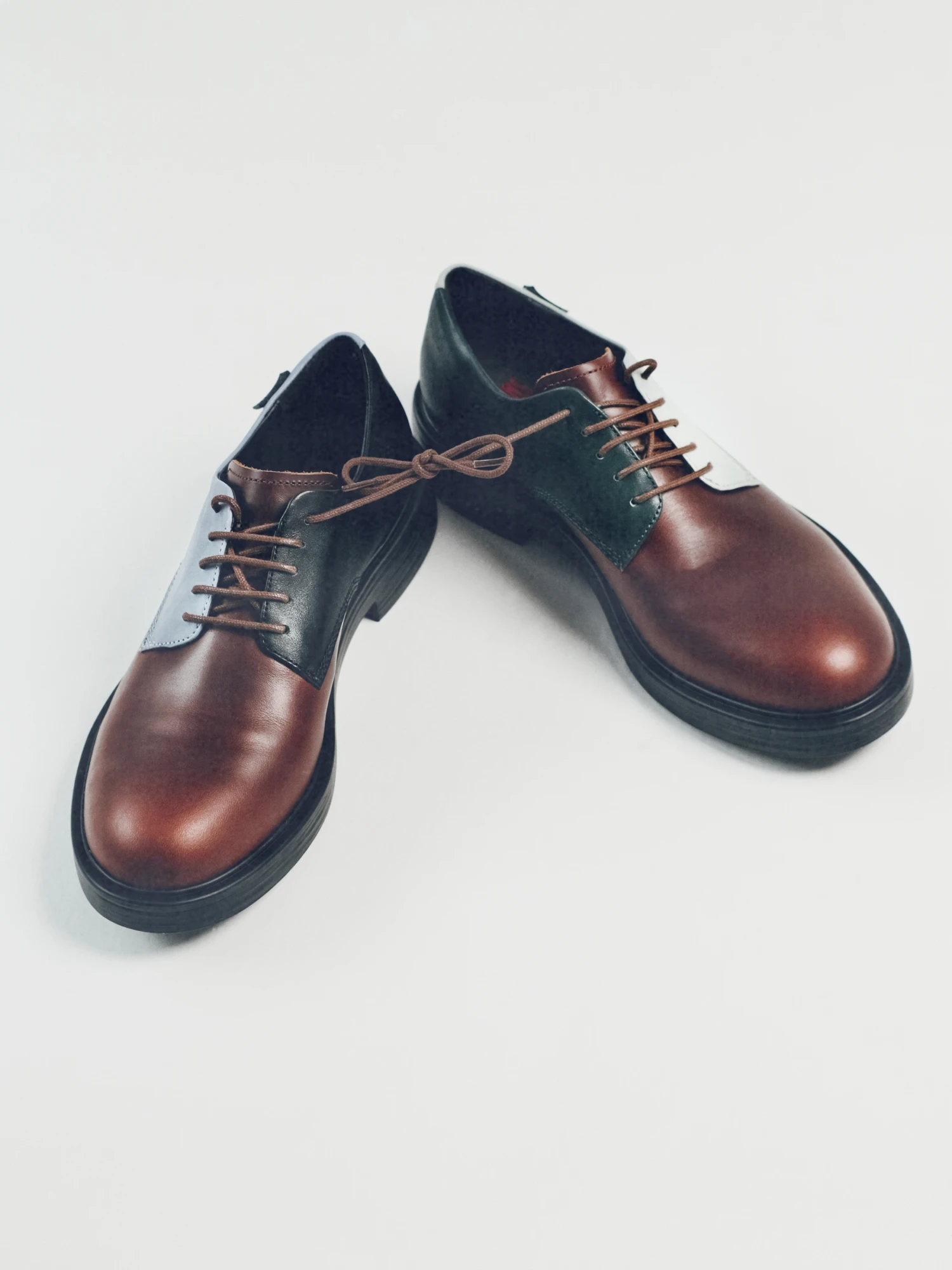 Полуботинки Camper Twins Brown/Blue