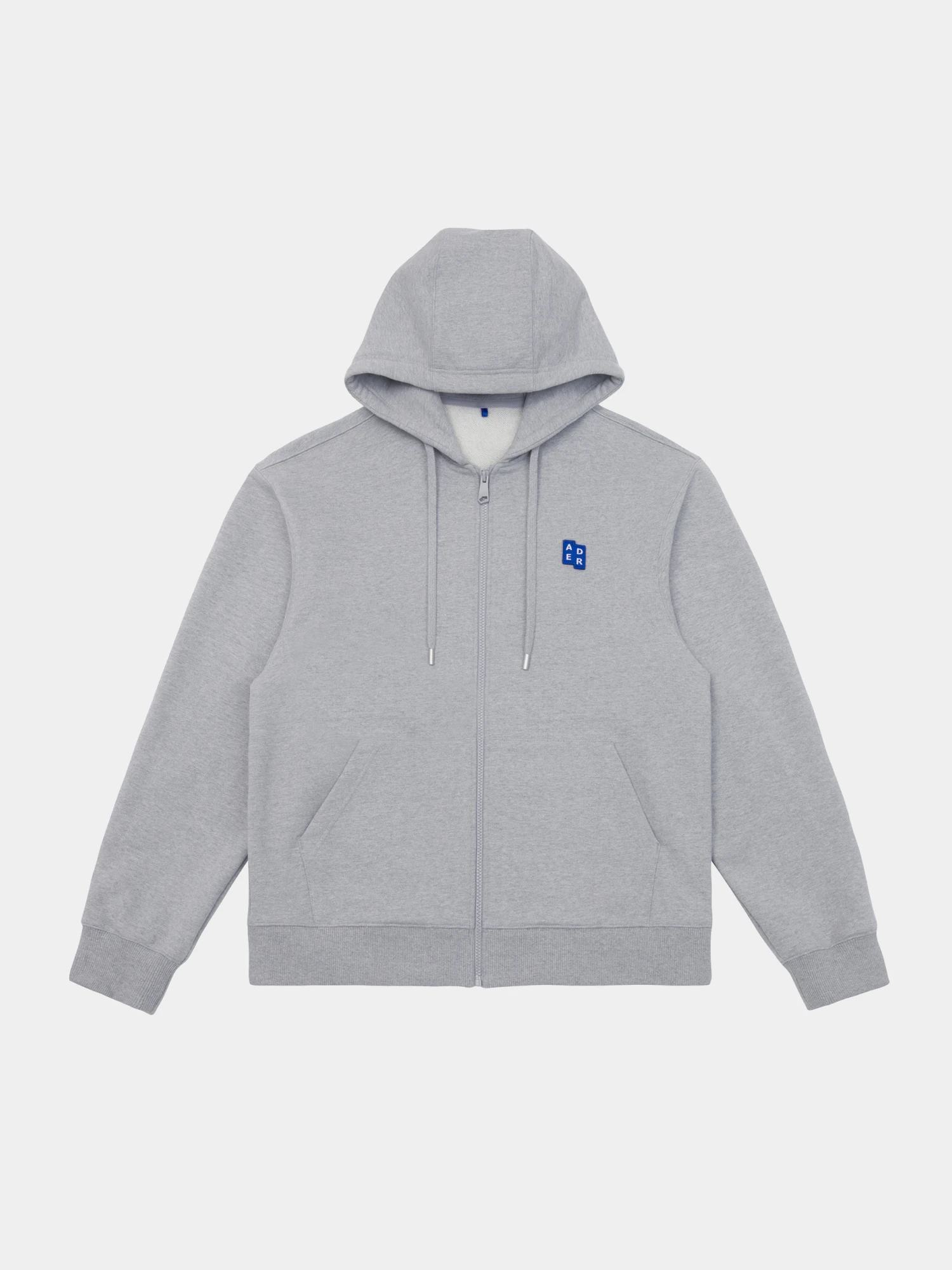 Зип-худи ADERERROR Sig; BL Tag 01 Grey