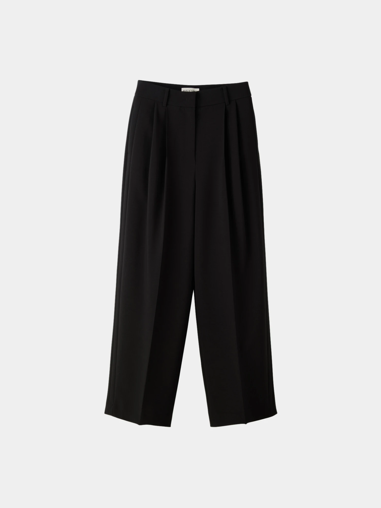 Женские брюки Recto Double Pleated Wide Black
