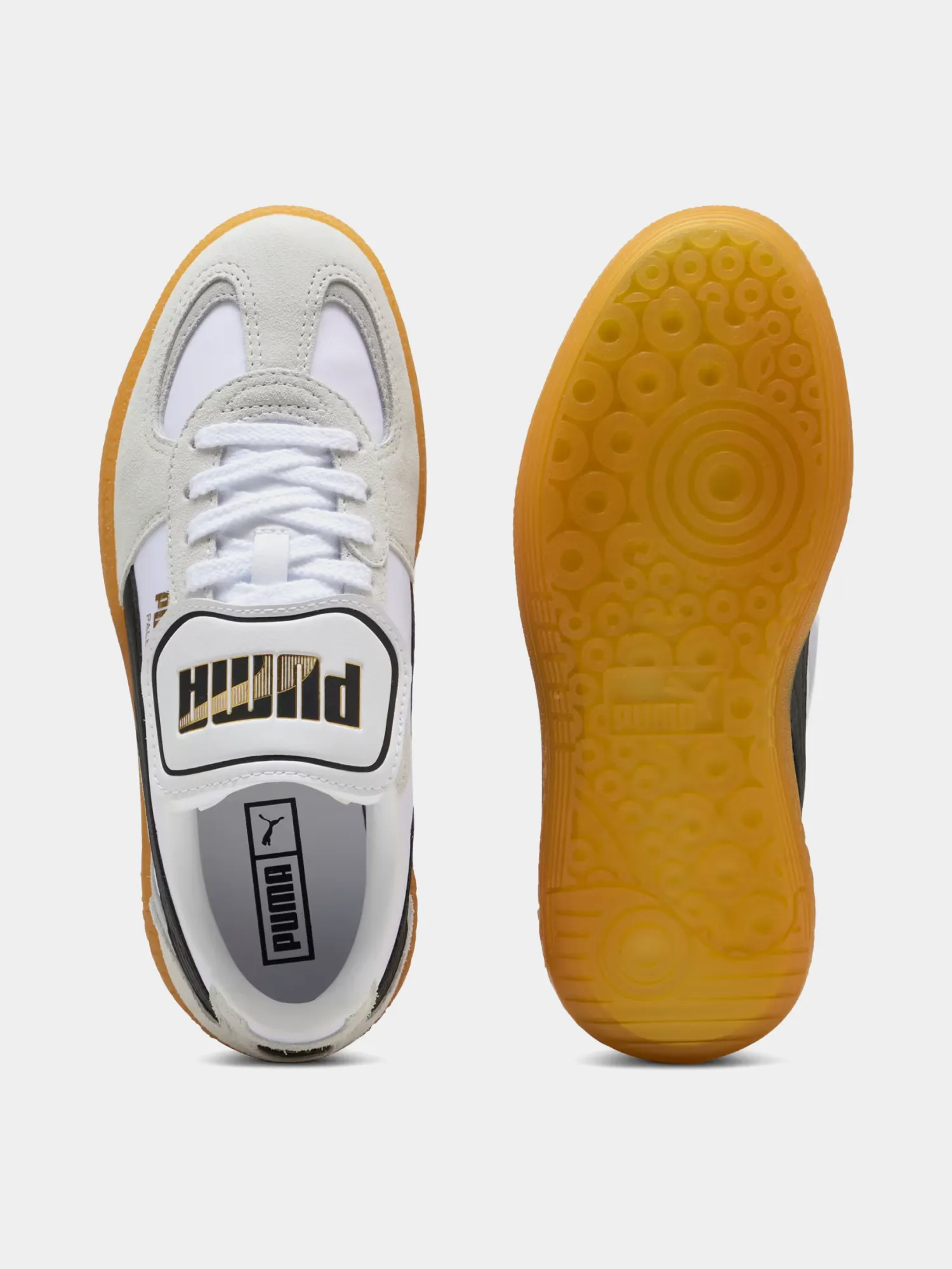 Женские кеды PUMA Palermo Moda Tongue Wns Feather Gray