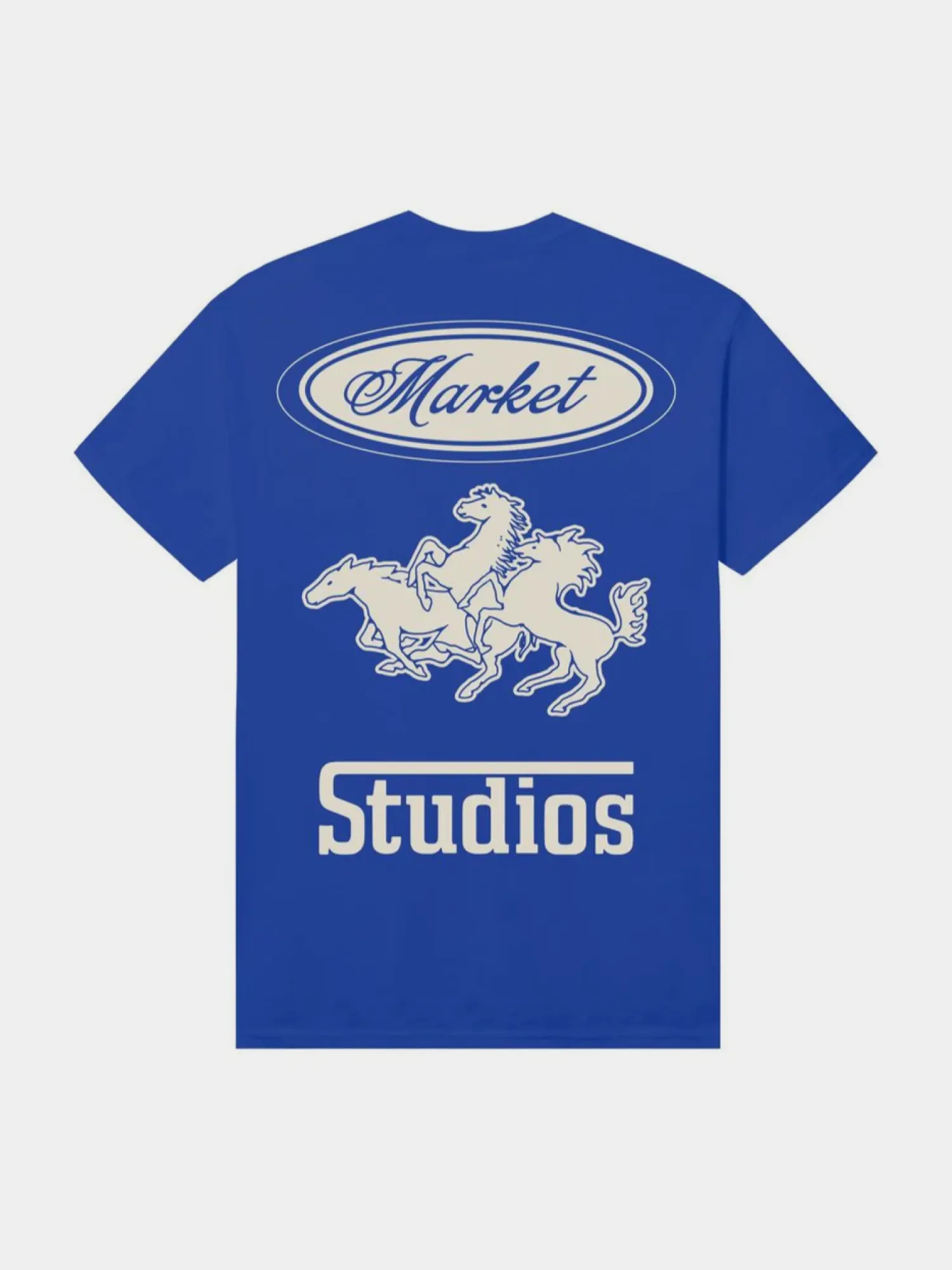 Футболка MARKET STALLION T-SHIRT Blue