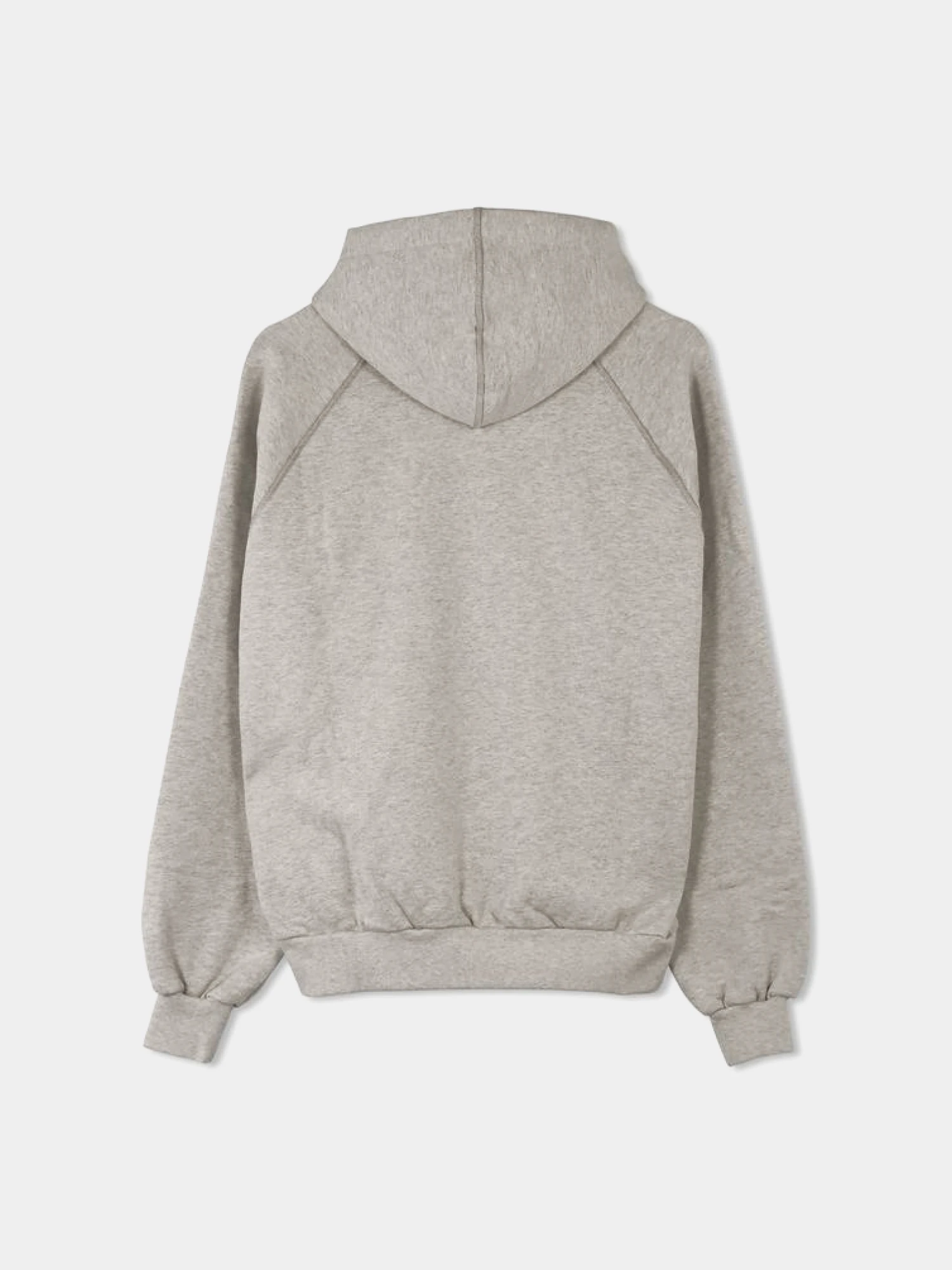 Худи Sunnei Big Logo Embroidery Melange Light Grey
