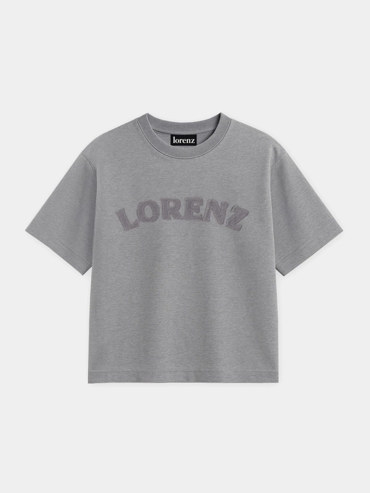 Футболка lorenz Appliqué T-Shirt Grey
