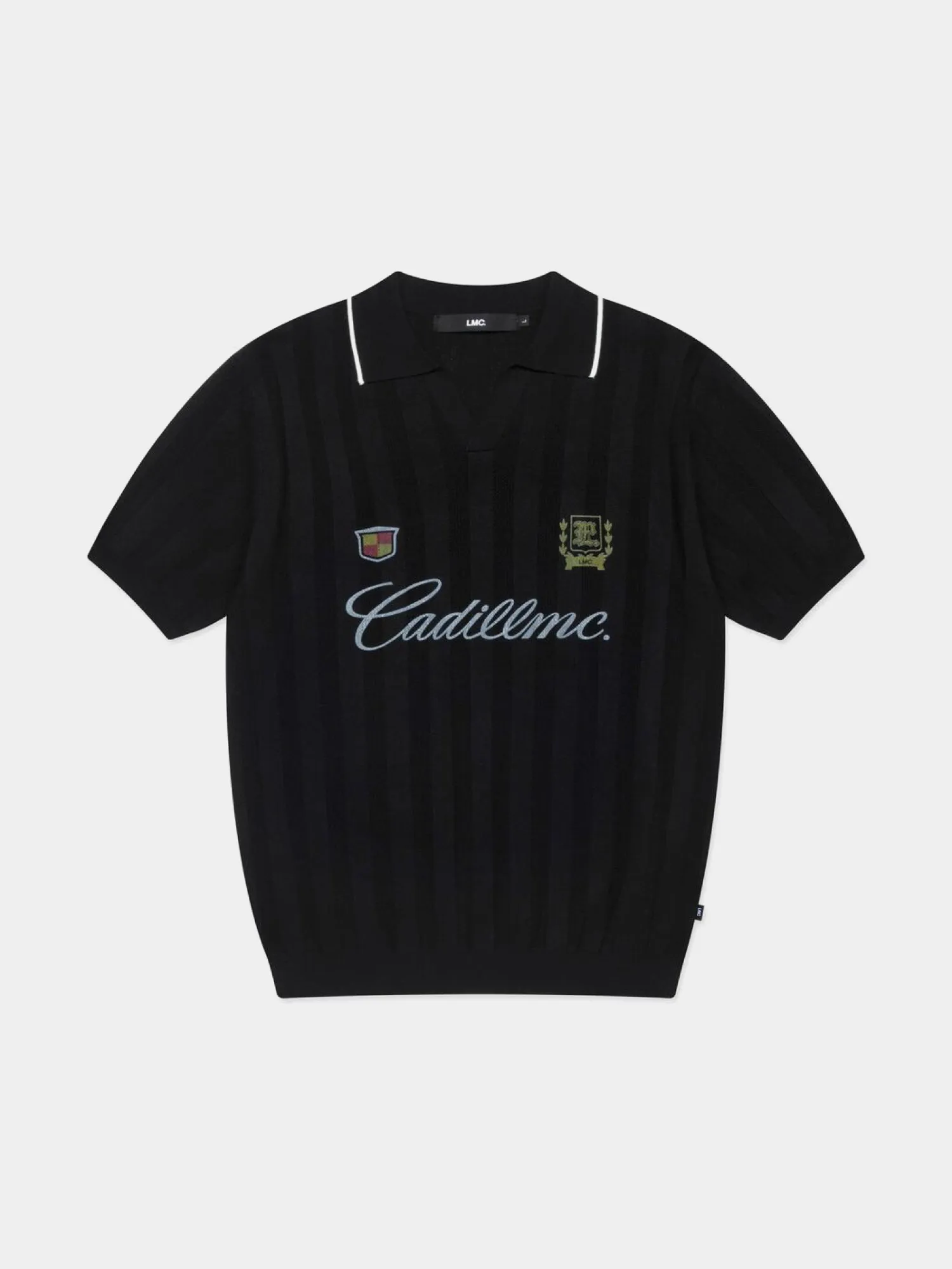 Поло LMC Mesh Knit Polo Shirt Black