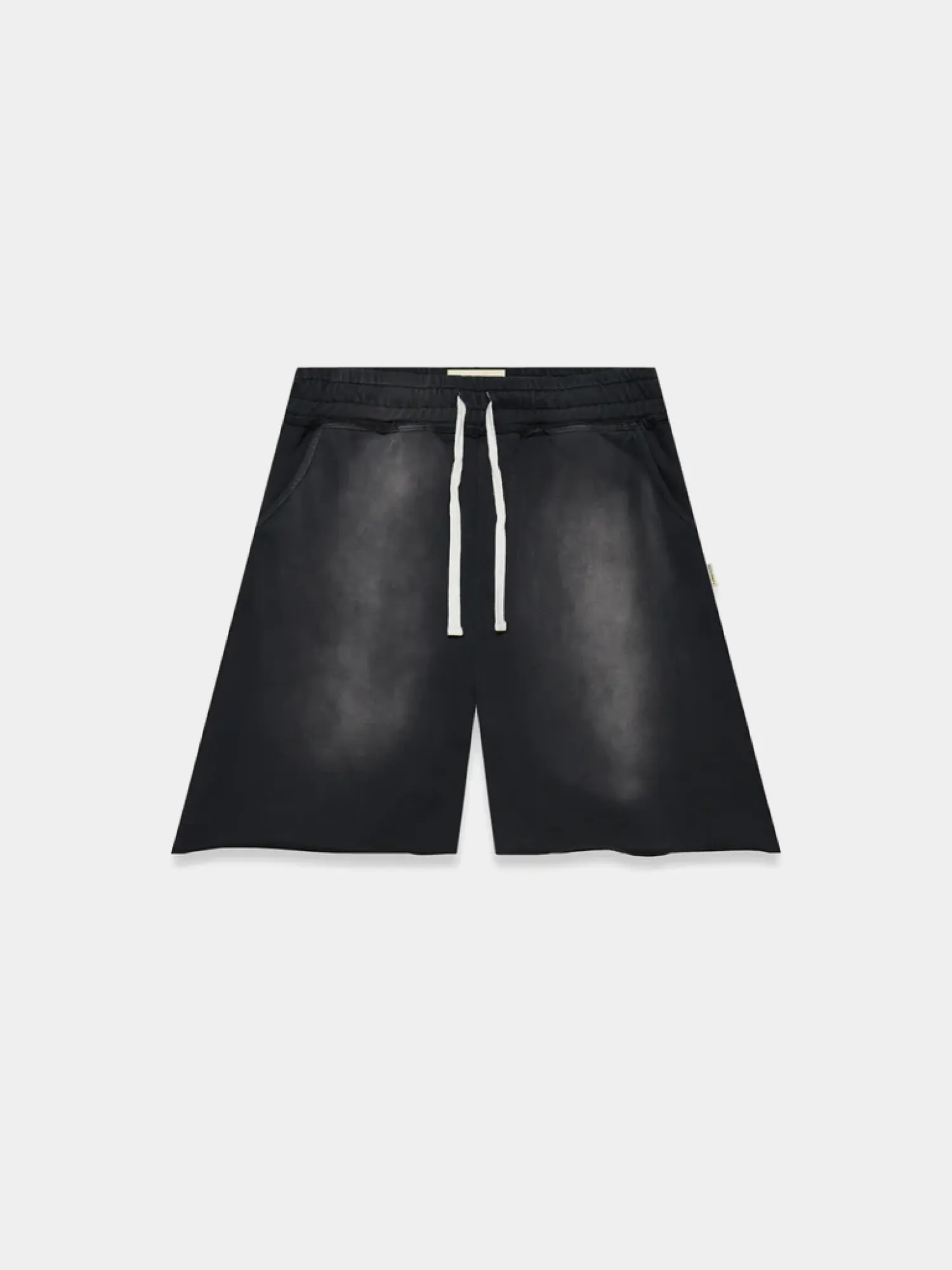 Шорты RETERNITY Unfinished Cotton Washed Black