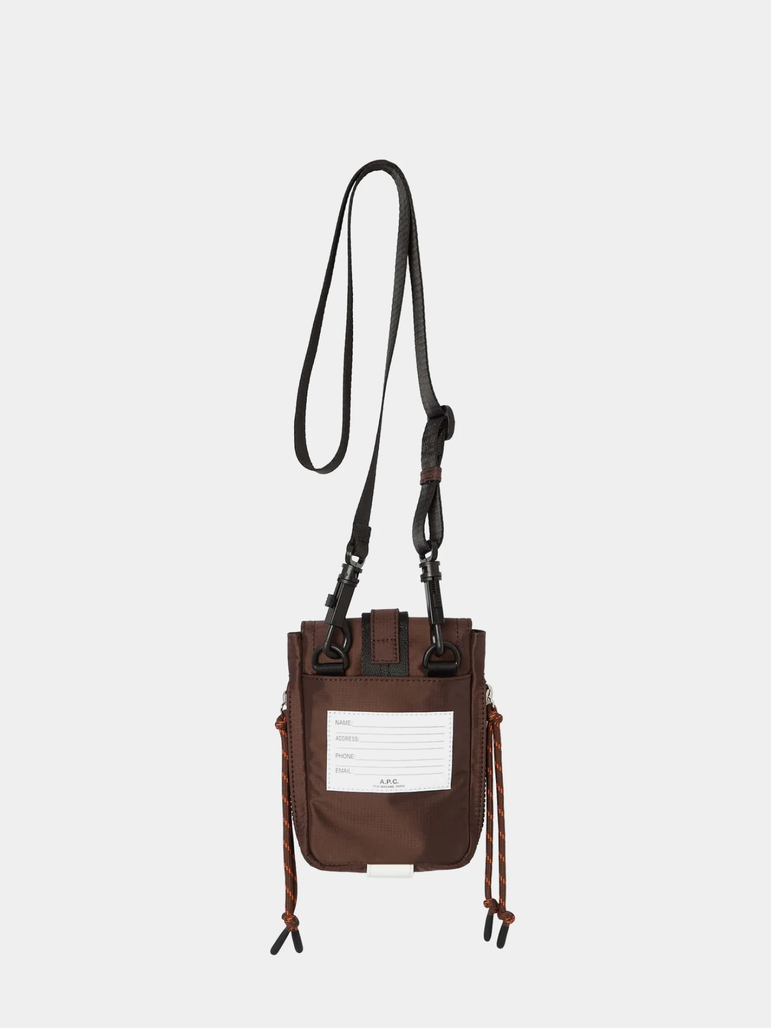 Сумка A.P.C. Crossbody Pouch Trek Brown